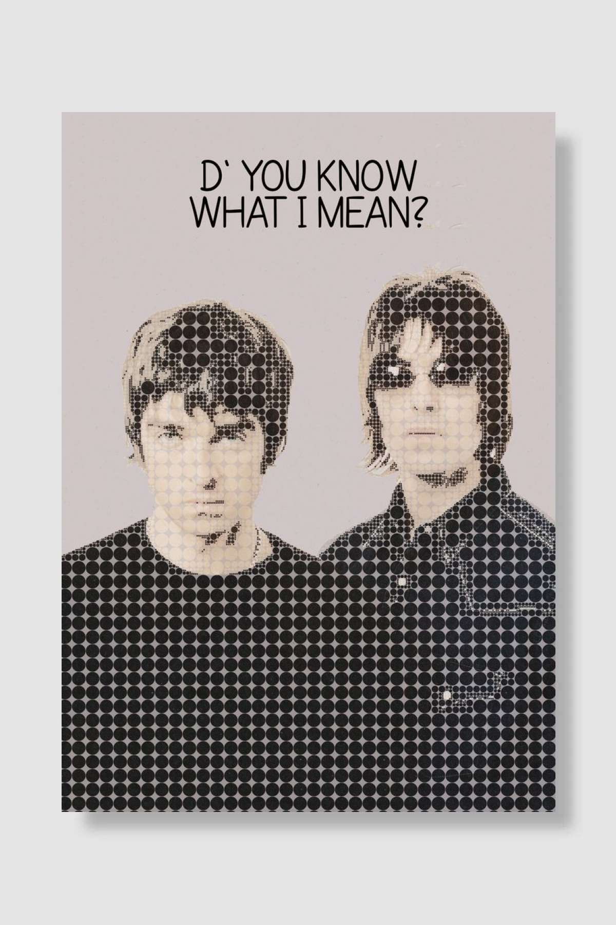 DYou Know What I Mean Müzik Poster Çerçevesiz Yüksek Kalite Müzik Afiş Duvar Poster