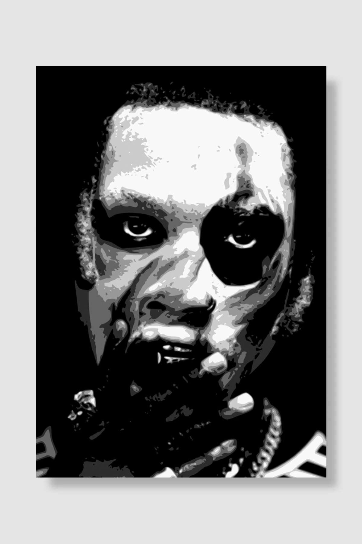 Denzel Curry Müzik Poster Çerçevesiz Yüksek Kalite Müzik Afiş Duvar Poster