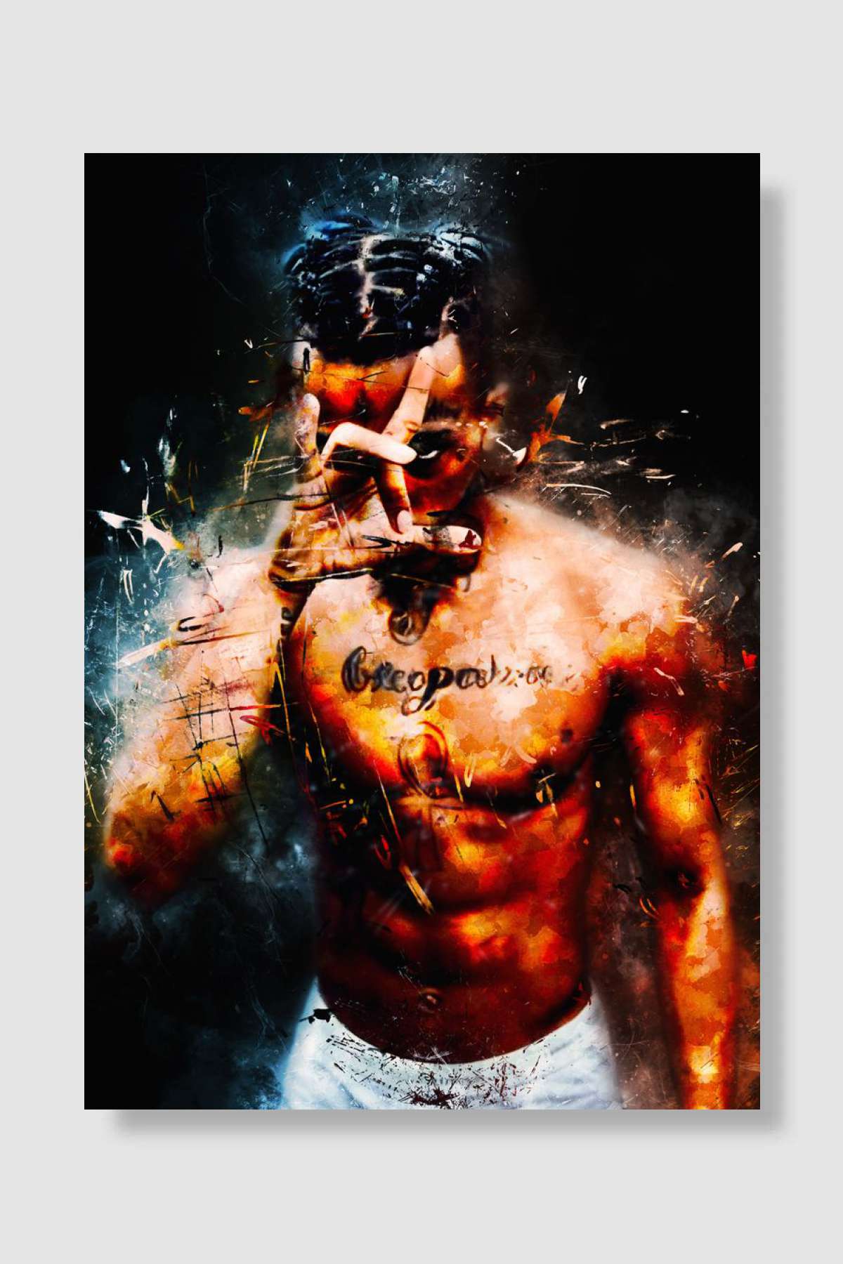 xxtenation pose Müzik Poster Çerçevesiz Yüksek Kalite Müzik Afiş Duvar Poster