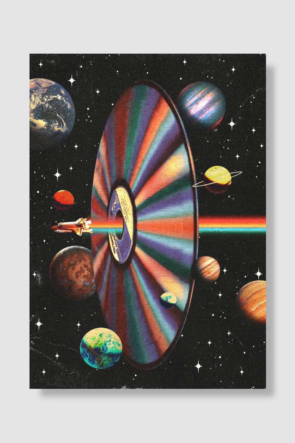 Journey Through The Past Müzik Poster Çerçevesiz Yüksek Kalite Müzik Afiş Duvar Poster