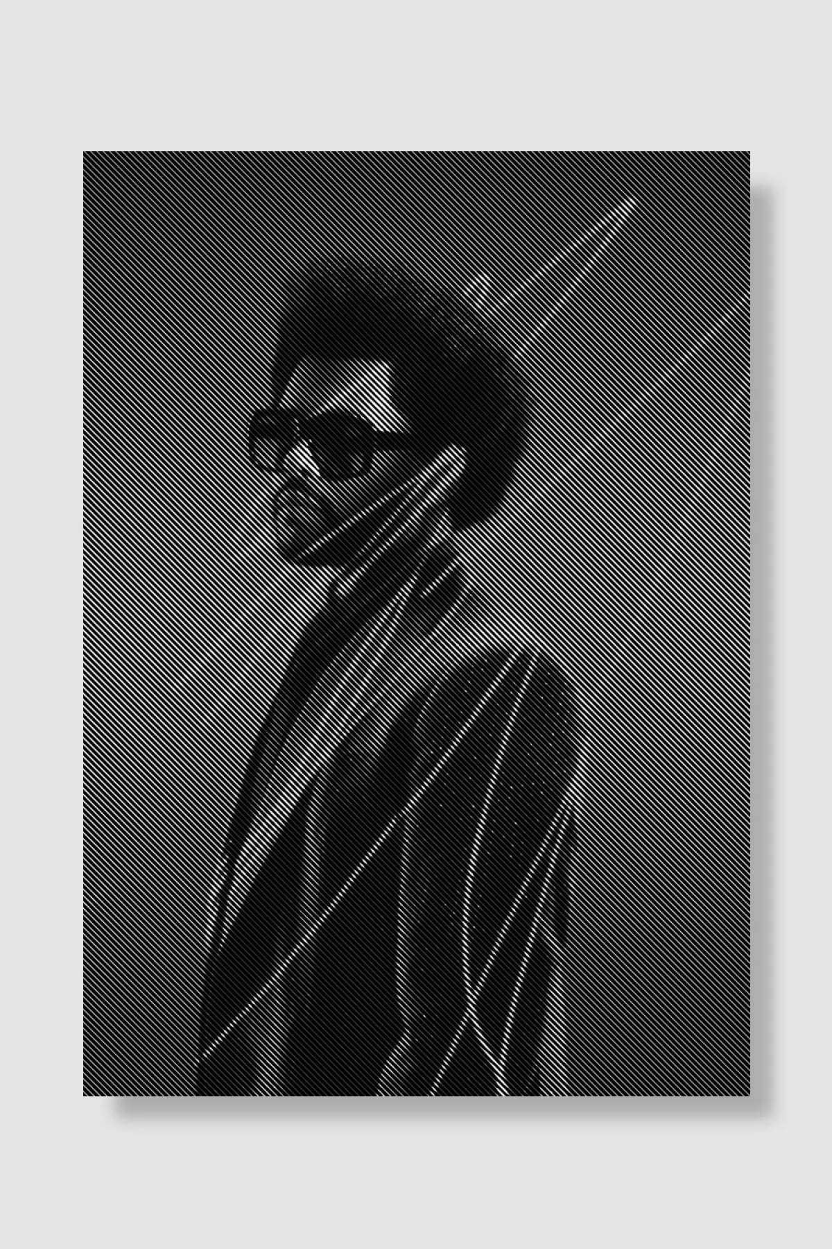 The Weekend Grey Style Müzik Poster Çerçevesiz Yüksek Kalite Müzik Afiş Duvar Poster