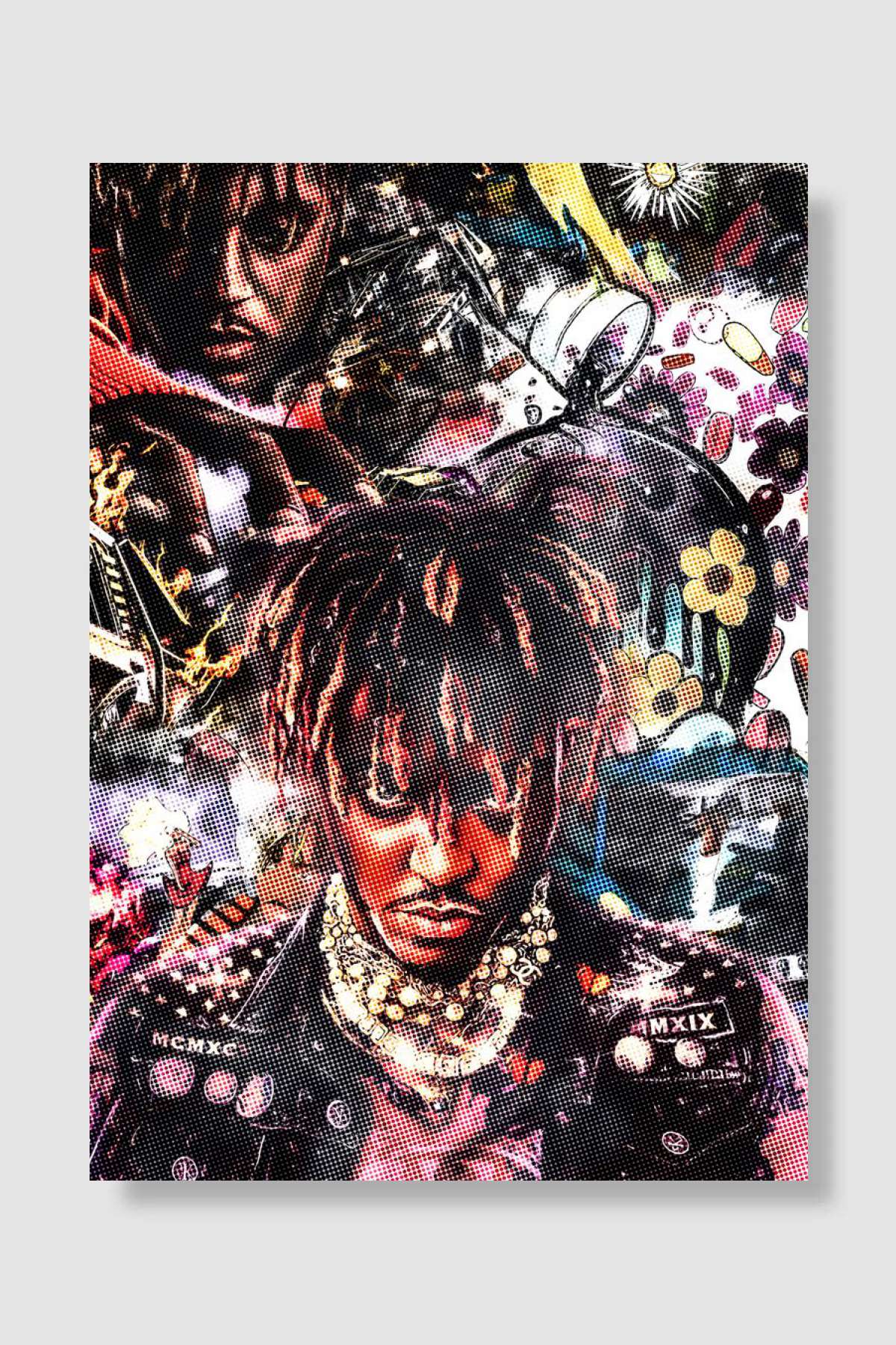 Juice WRLD Müzik Poster Çerçevesiz Yüksek Kalite Müzik Afiş Duvar Poster - En İyi Fiyatlarla