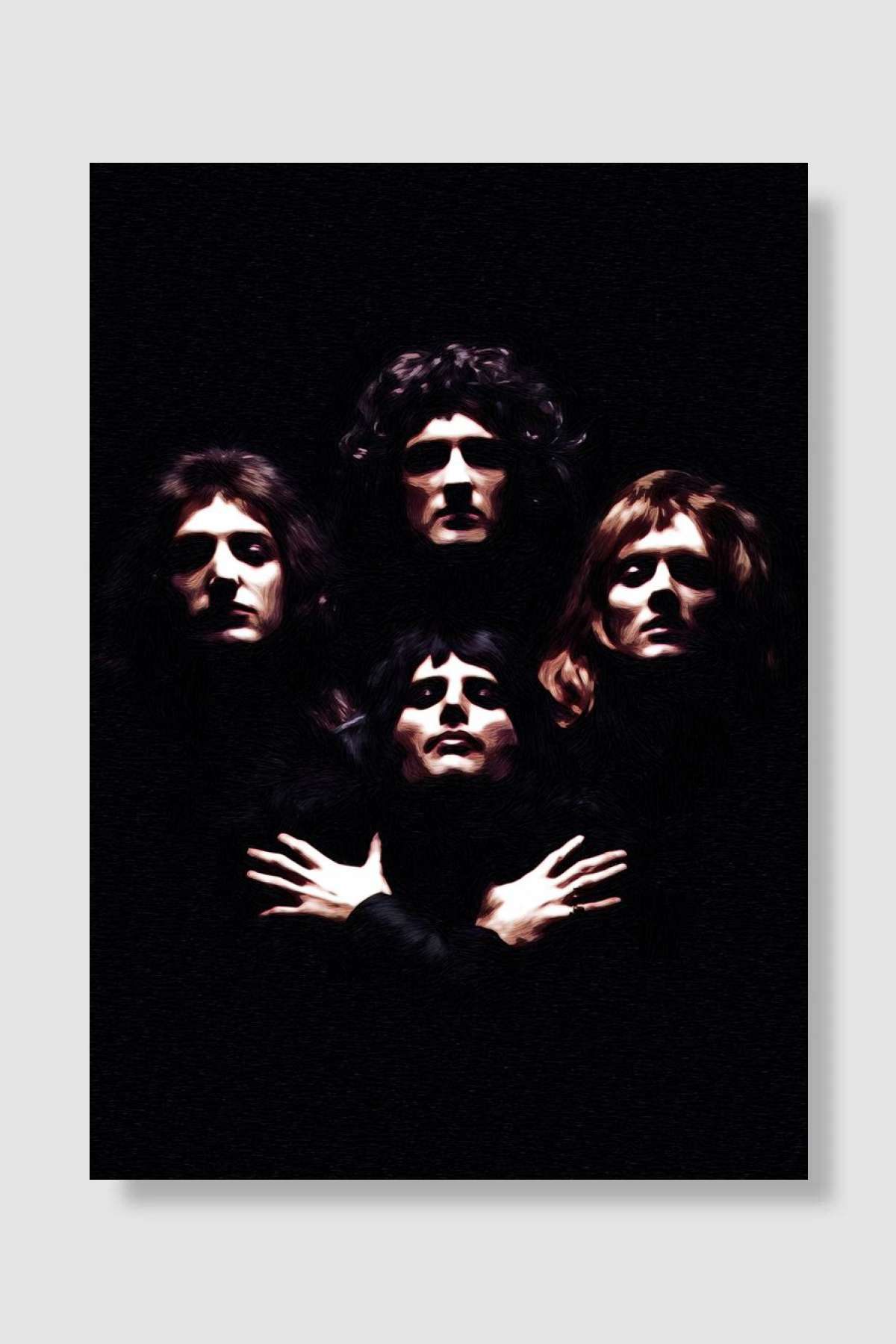 legendary rock band Queen Müzik Poster Çerçevesiz Yüksek Kalite Müzik Afiş Duvar Poster - En İyi Fiyatlarla