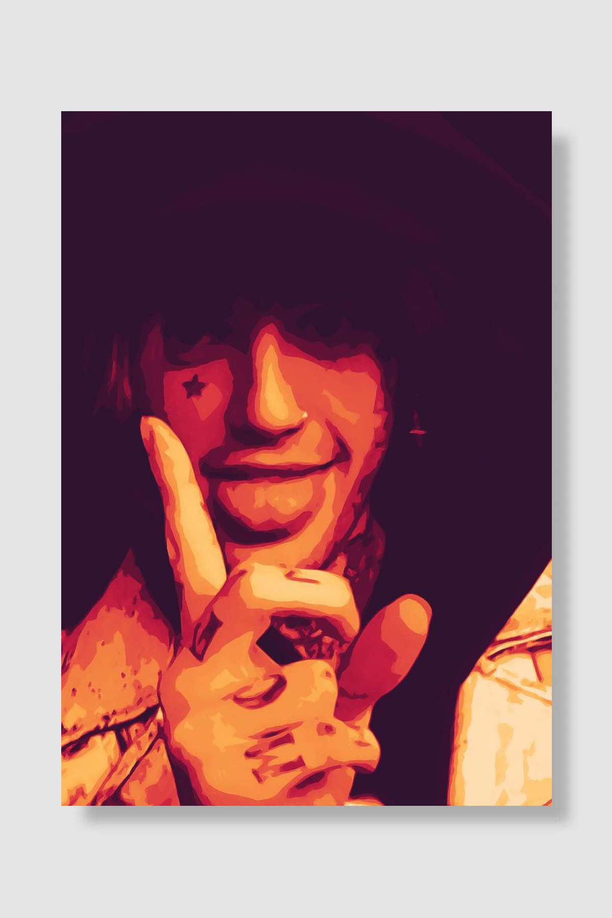 Lil Peep Müzik Poster Çerçevesiz Yüksek Kalite Müzik Afiş Duvar Poster - En İyi Fiyatlarla