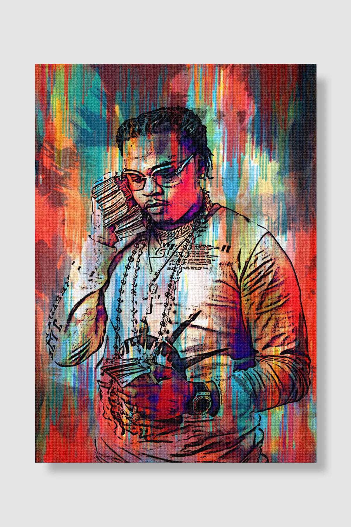 Gunna Müzik Poster Çerçevesiz Yüksek Kalite Müzik Afiş Duvar Poster - En İyi Fiyatlarla