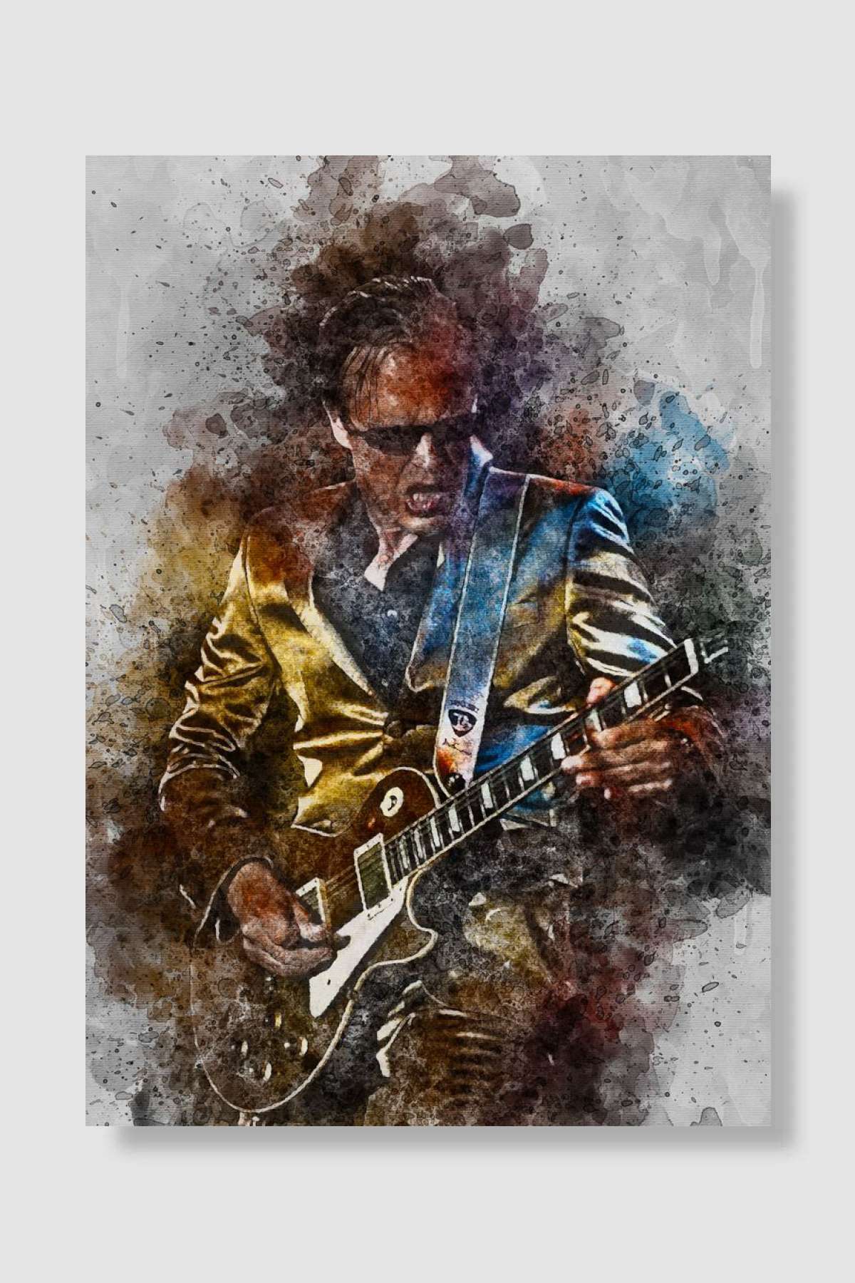 Joe Bonamassa Müzik Poster Çerçevesiz Yüksek Kalite Müzik Afiş Duvar Poster