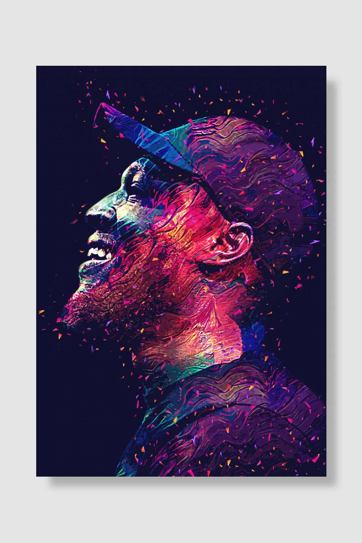 Stormzy Müzik Poster Çerçevesiz Yüksek Kalite Müzik Afiş Duvar Poster