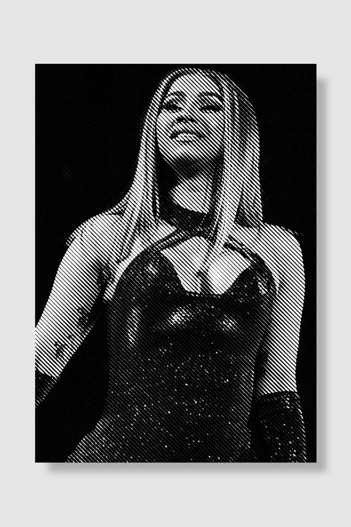 cardi b Müzik Poster Çerçevesiz Yüksek Kalite Müzik Afiş Duvar Poster