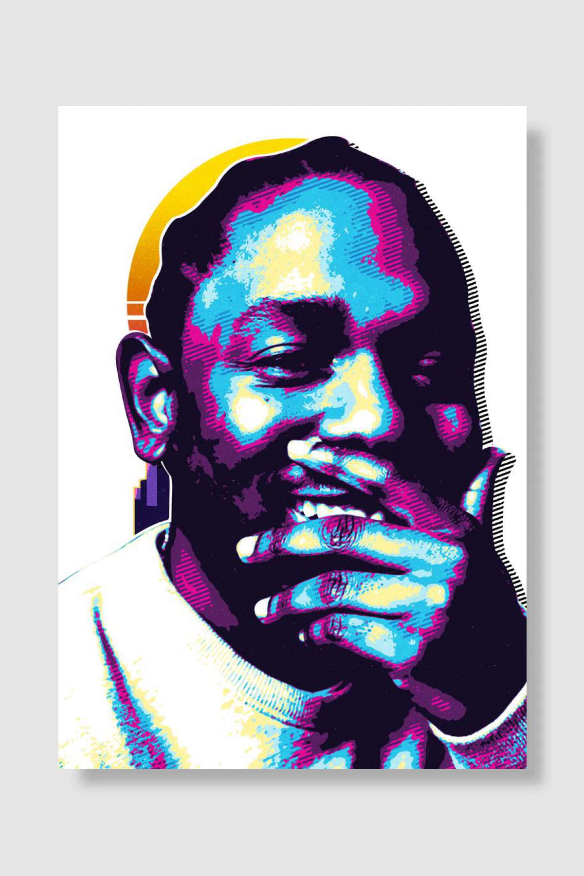 Kedrick Lamar Müzik Poster Çerçevesiz Yüksek Kalite Müzik Afiş Duvar Poster