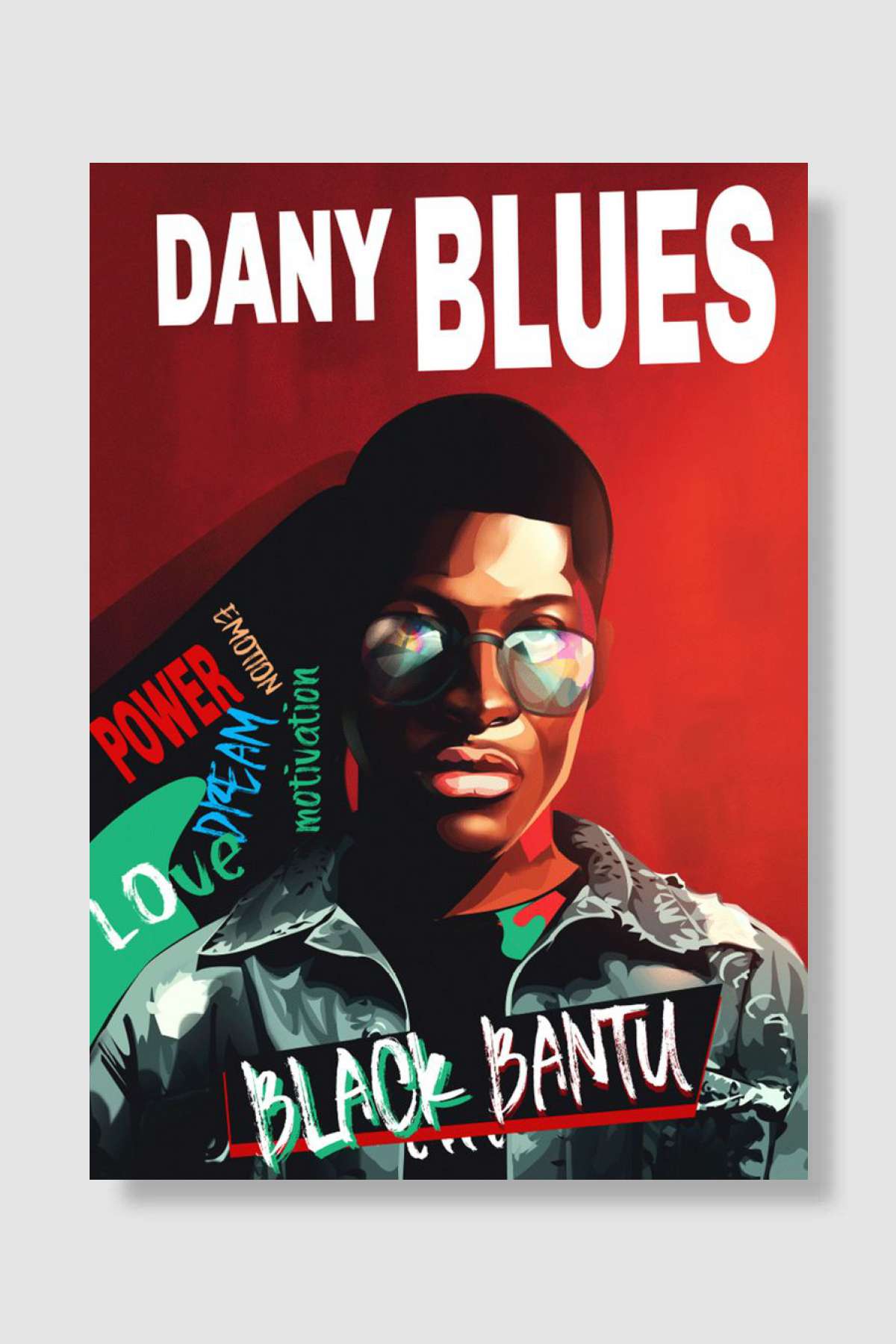 BLACK BANTU Müzik Poster Çerçevesiz Yüksek Kalite Müzik Afiş Duvar Poster