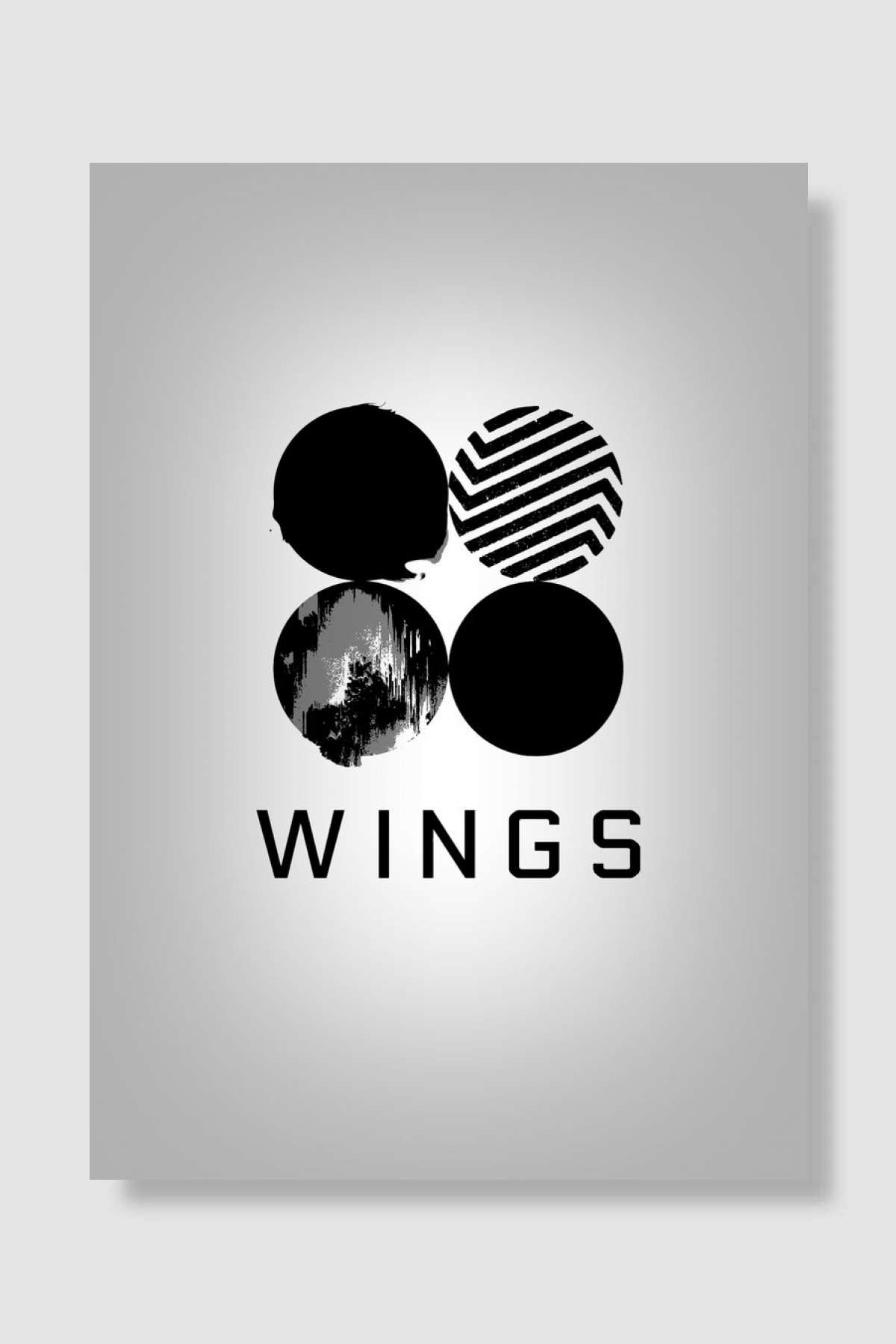 BTS Müzik Poster Çerçevesiz Yüksek Kalite Müzik Afiş Duvar Poster - En İyi Fiyatlarla