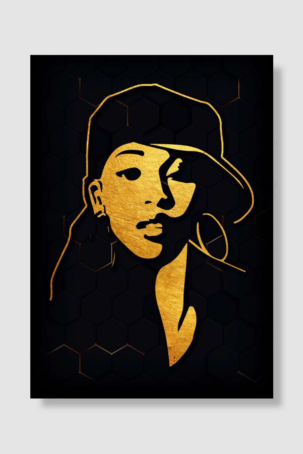 Missy Elliot Müzik Poster Çerçevesiz Yüksek Kalite Müzik Afiş Duvar Poster