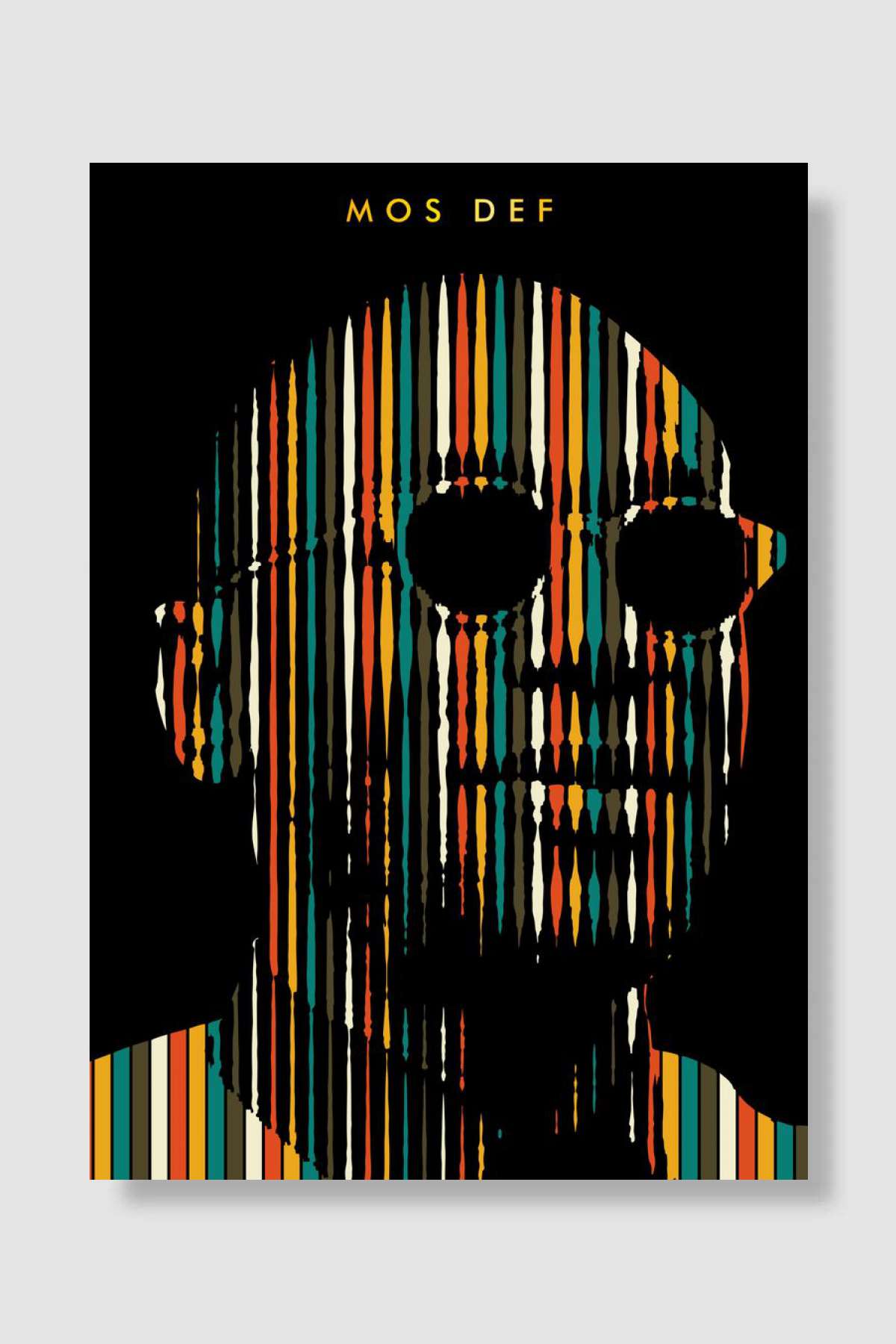 MOS DEF Müzik Poster Çerçevesiz Yüksek Kalite Müzik Afiş Duvar Poster - En İyi Fiyatlarla