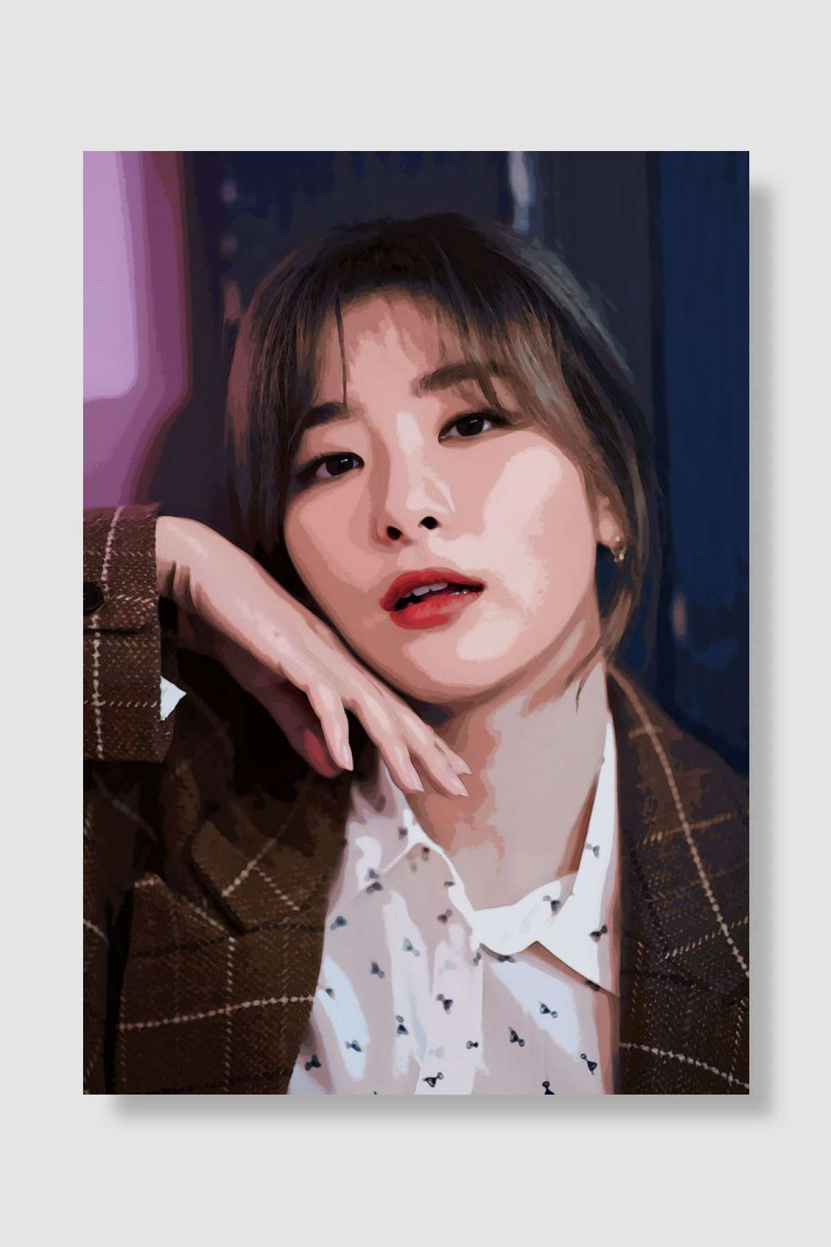 Seulgi Red Velvet Müzik Poster Çerçevesiz Yüksek Kalite Müzik Afiş Duvar Poster - En İyi Fiyatlarla