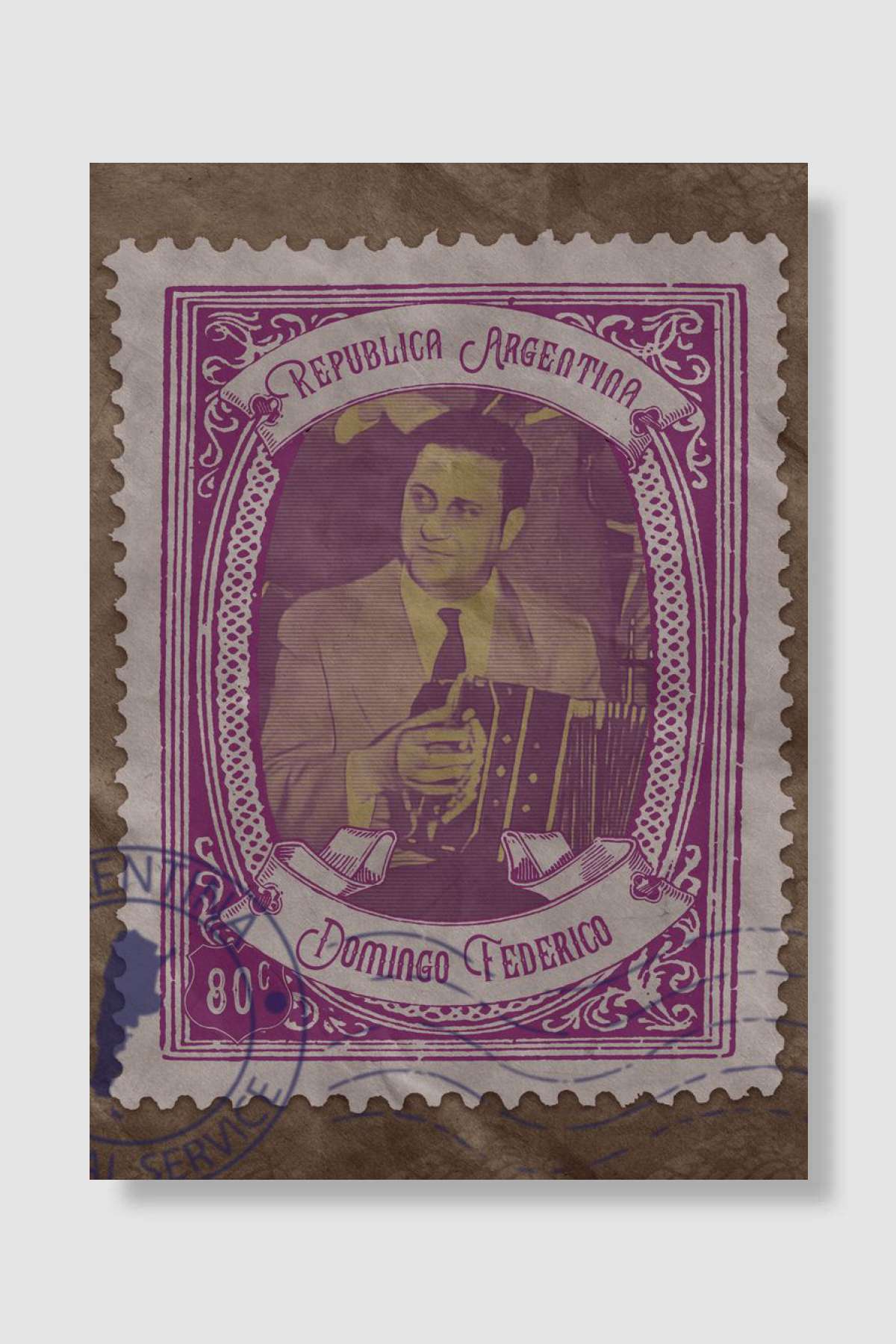 Domingo Federico Müzik Poster Çerçevesiz Yüksek Kalite Müzik Afiş Duvar Poster