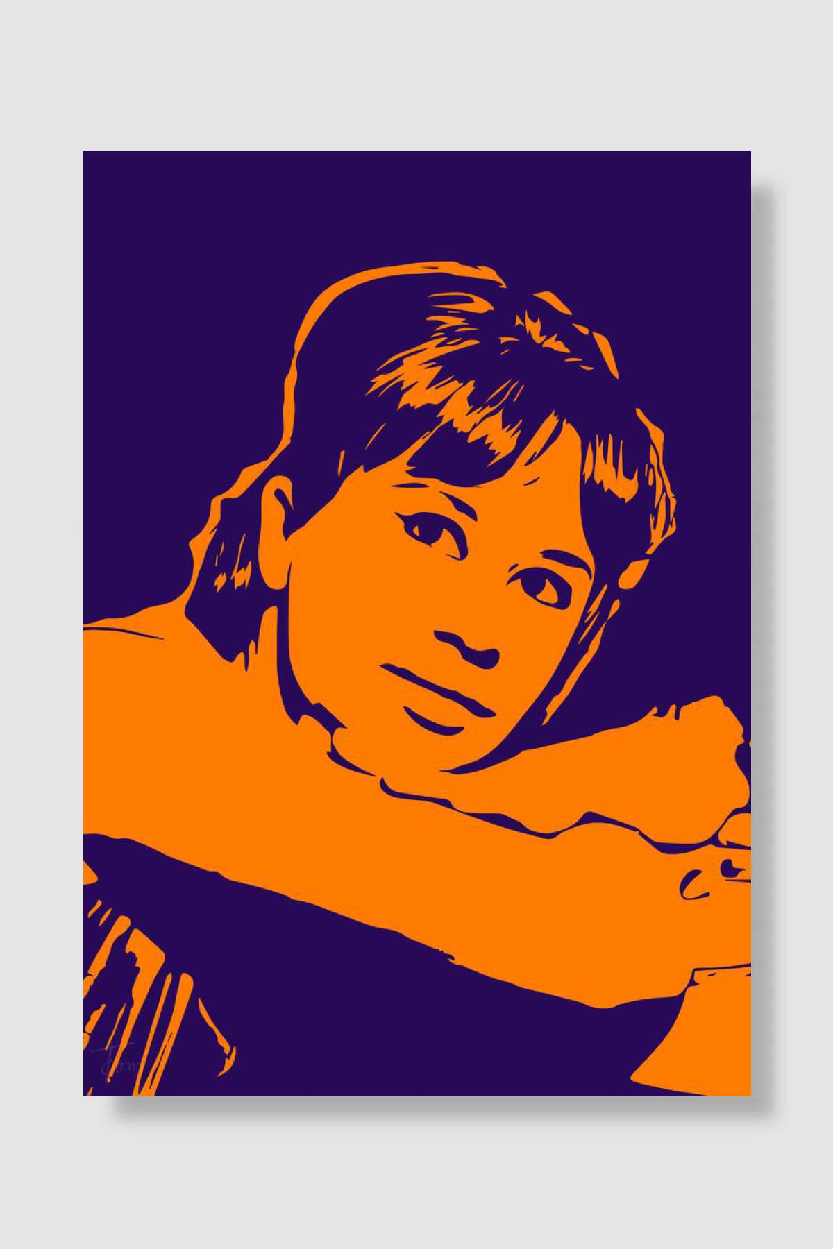 Astrud Gilberto Müzik Poster Çerçevesiz Yüksek Kalite Müzik Afiş Duvar Poster