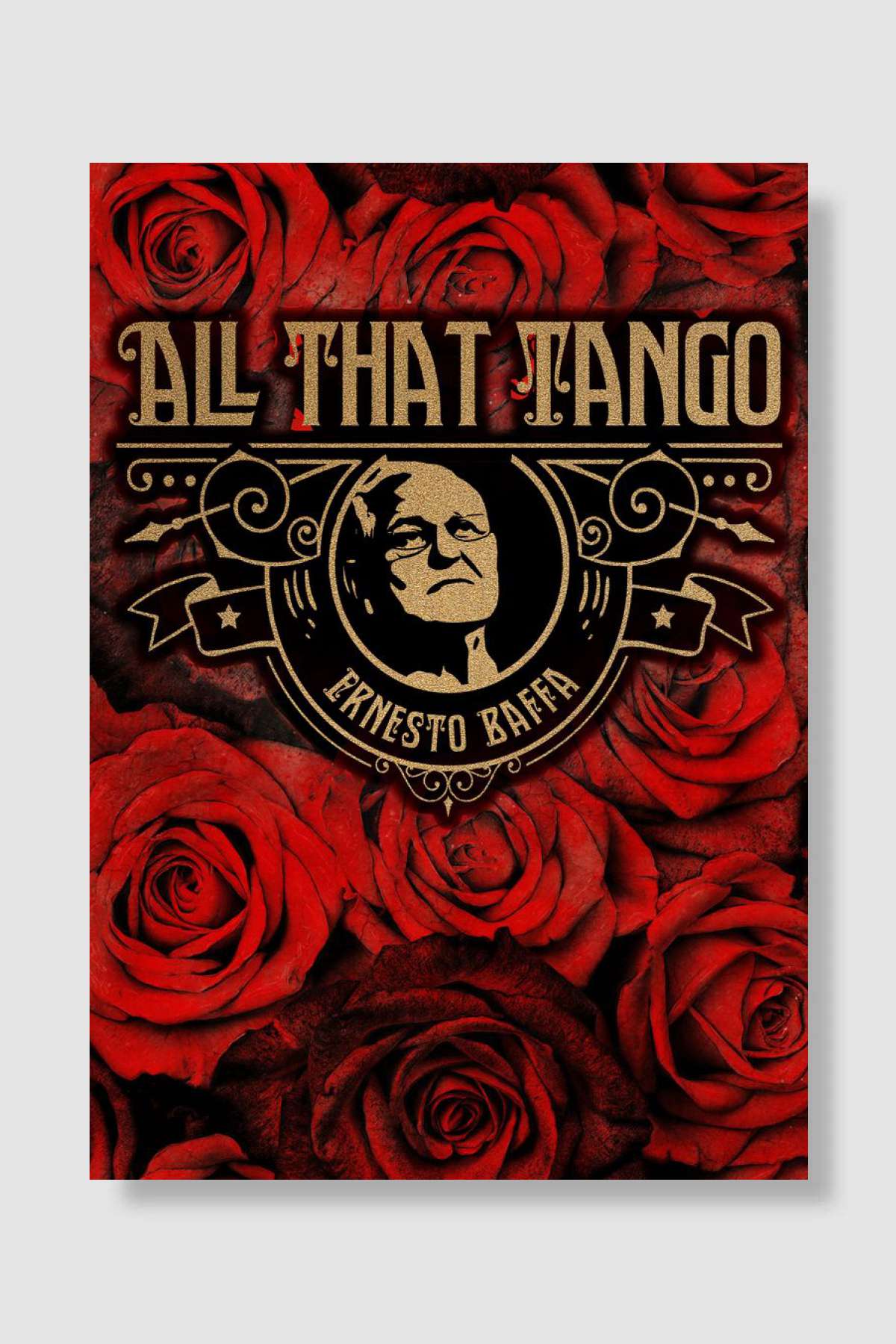 Ernesto Baffa Müzik Poster Çerçevesiz Yüksek Kalite Müzik Afiş Duvar Poster