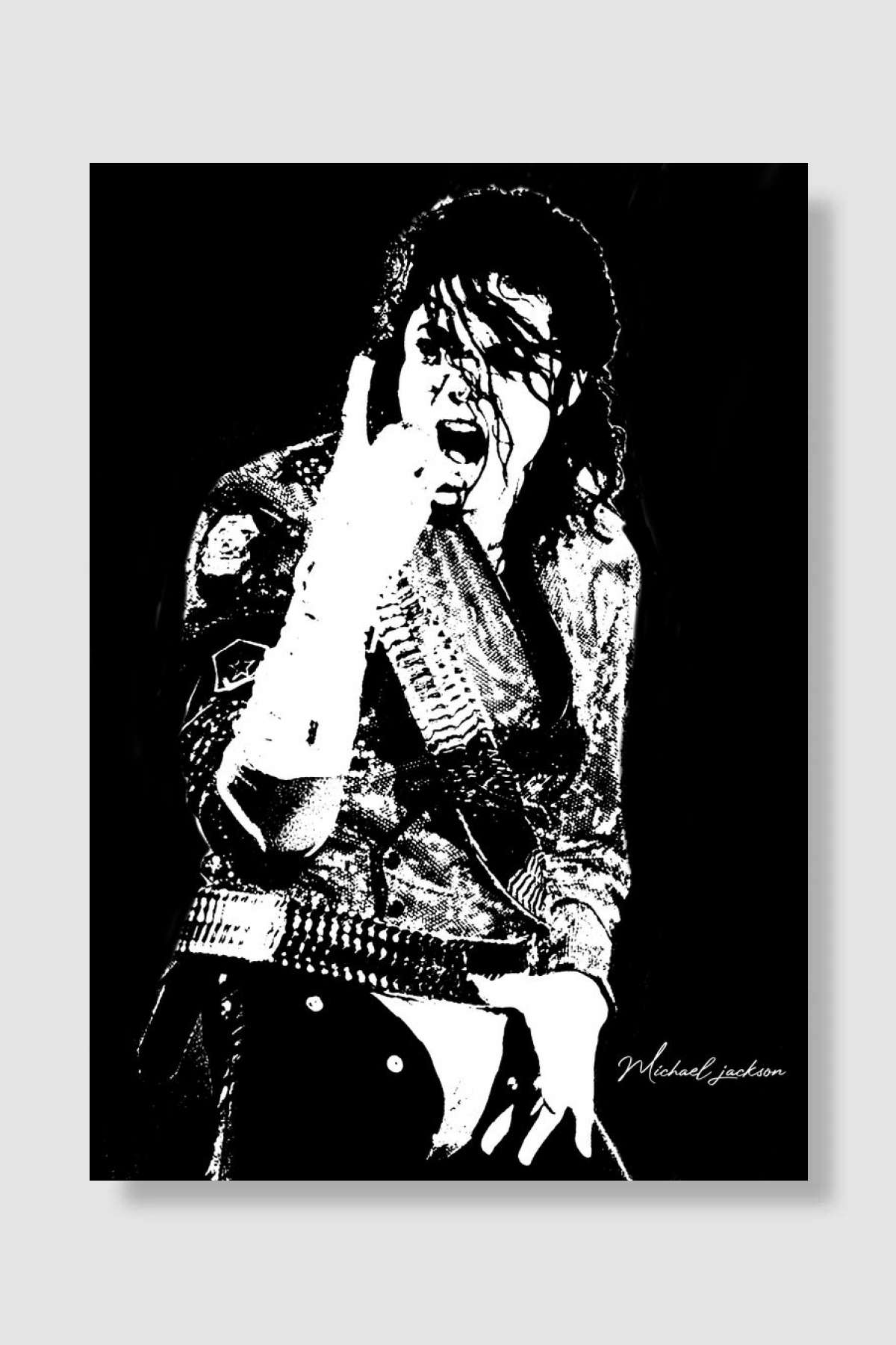 michael jackson Müzik Poster Çerçevesiz Yüksek Kalite Müzik Afiş Duvar Poster