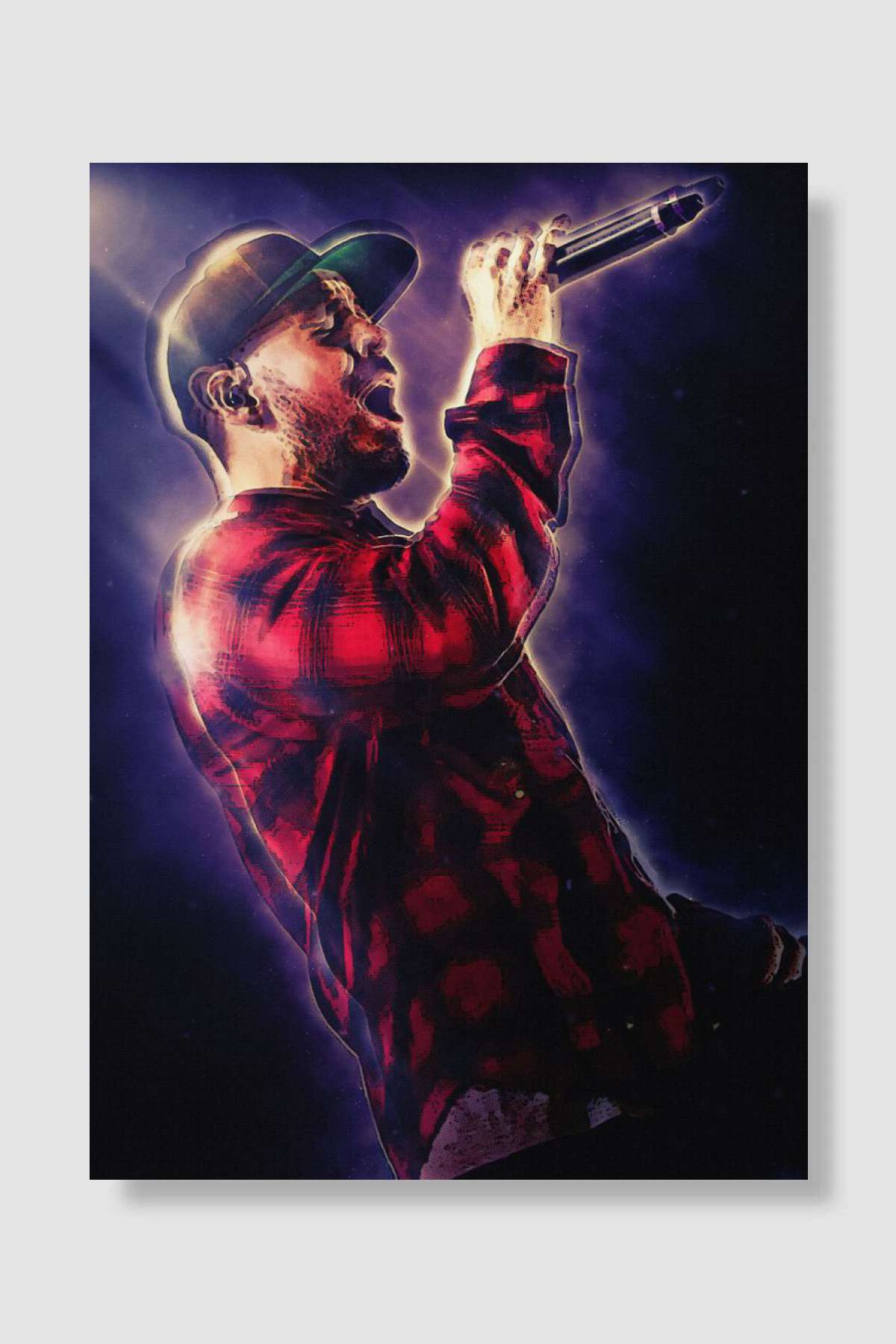 Superstars of Mike Shinoda Müzik Poster Çerçevesiz Yüksek Kalite Müzik Afiş Duvar Poster