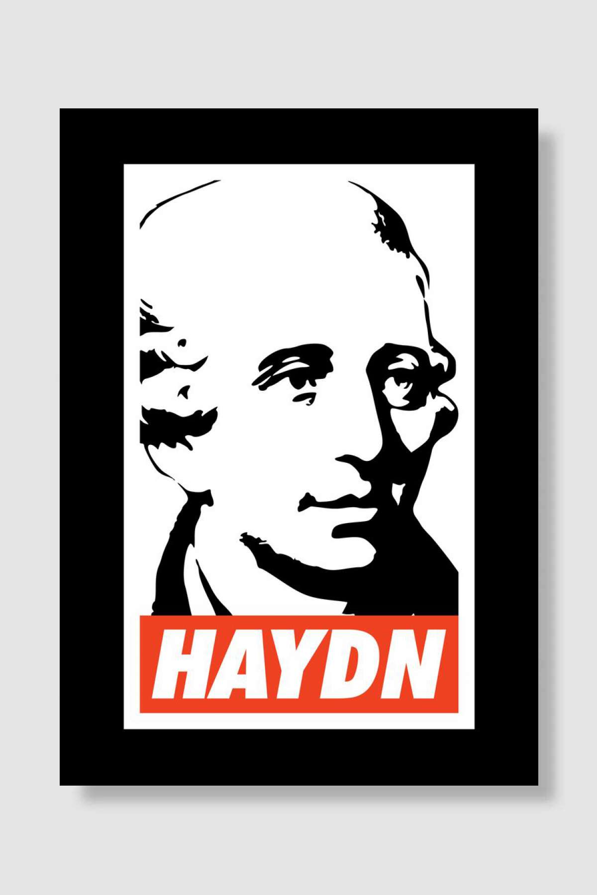 Joseph Haydn Müzik Poster Çerçevesiz Yüksek Kalite Müzik Afiş Duvar Poster