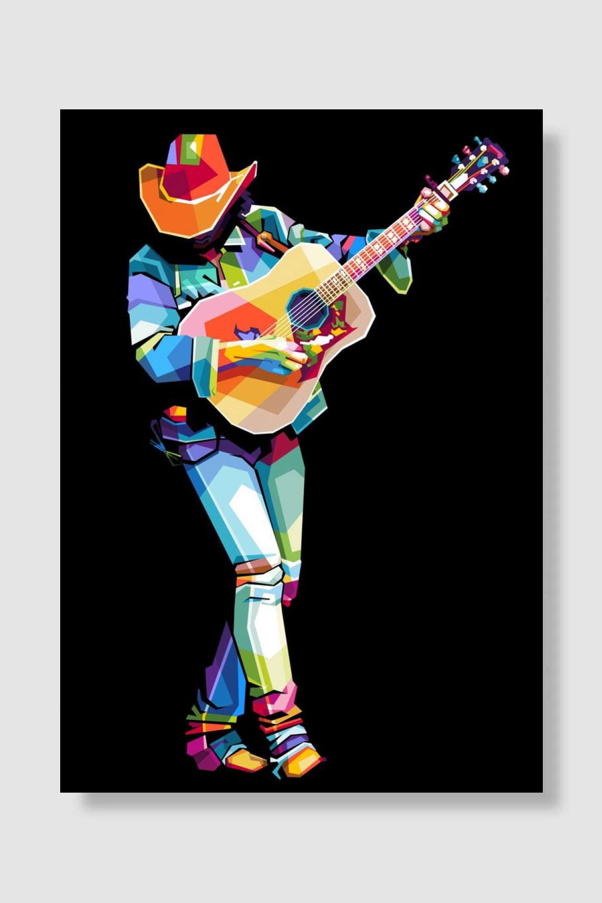Dwight Yoakam Müzik Poster Çerçevesiz Yüksek Kalite Müzik Afiş Duvar Poster