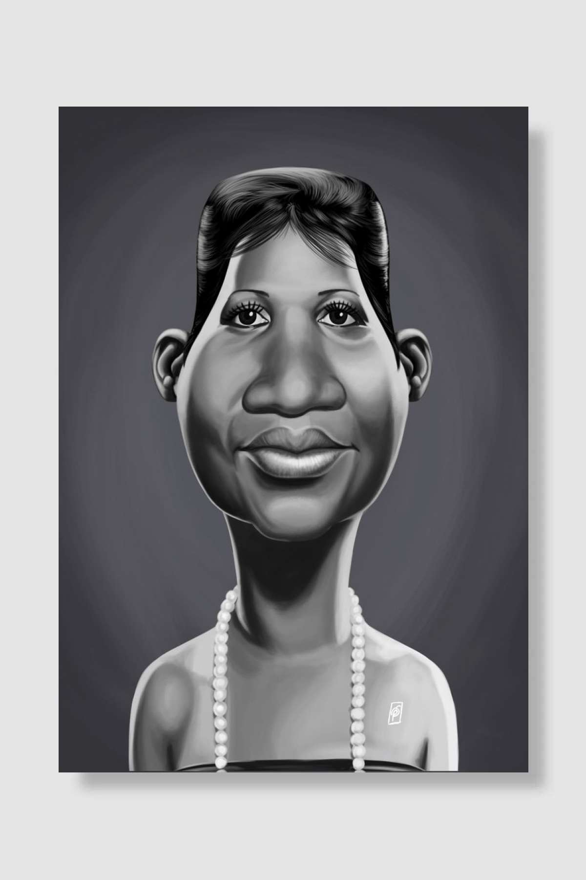 Aretha Franklin Müzik Poster Çerçevesiz Yüksek Kalite Müzik Afiş Duvar Poster