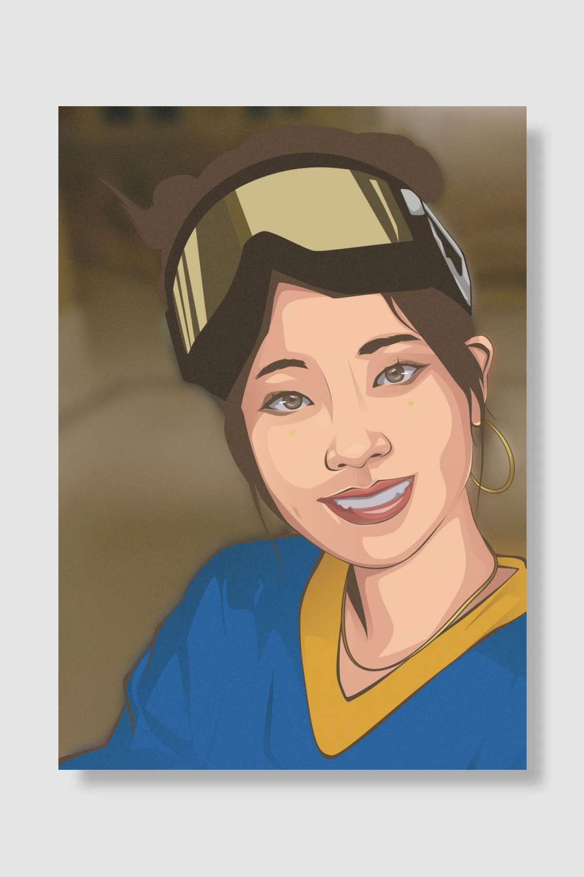 Dahyun Müzik Poster Çerçevesiz Yüksek Kalite Müzik Afiş Duvar Poster