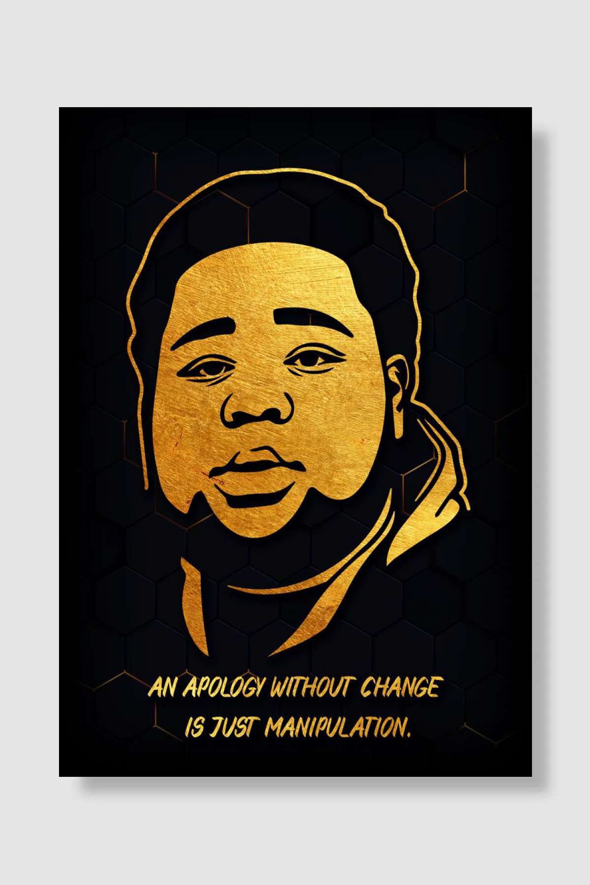 Rod Wave Poster Art Müzik Poster Çerçevesiz Yüksek Kalite Müzik Afiş Duvar Poster