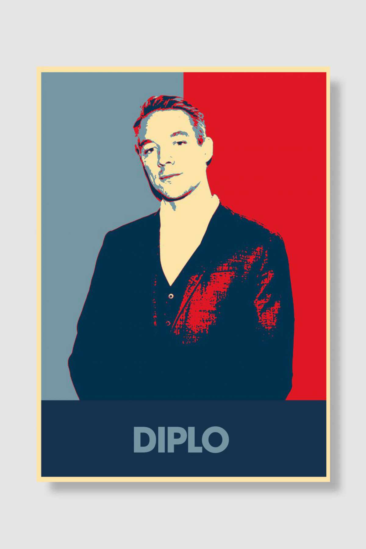 Diplo Müzik Poster Çerçevesiz Yüksek Kalite Müzik Afiş Duvar Poster