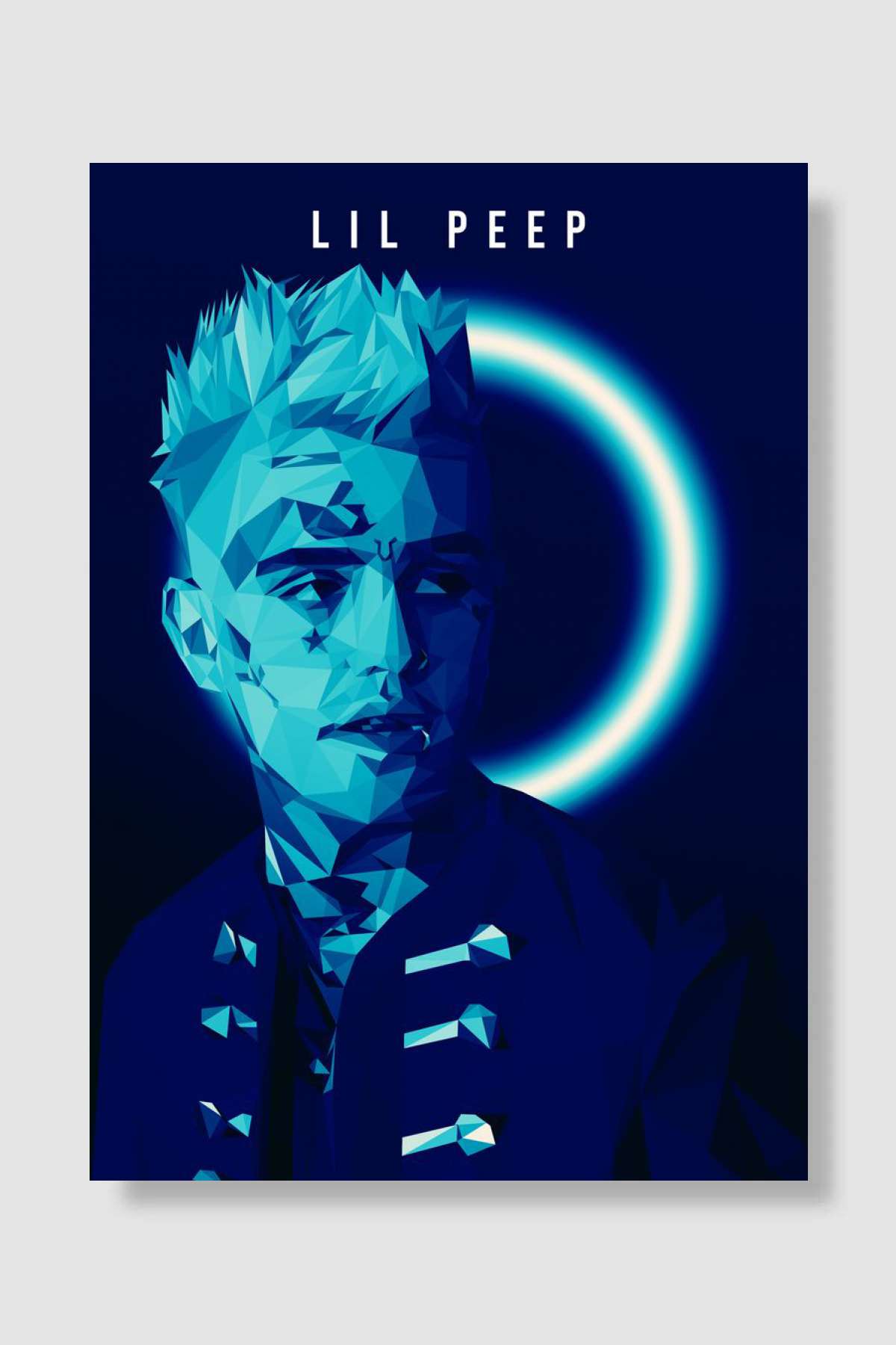 lil peep Müzik Poster Çerçevesiz Yüksek Kalite Müzik Afiş Duvar Poster