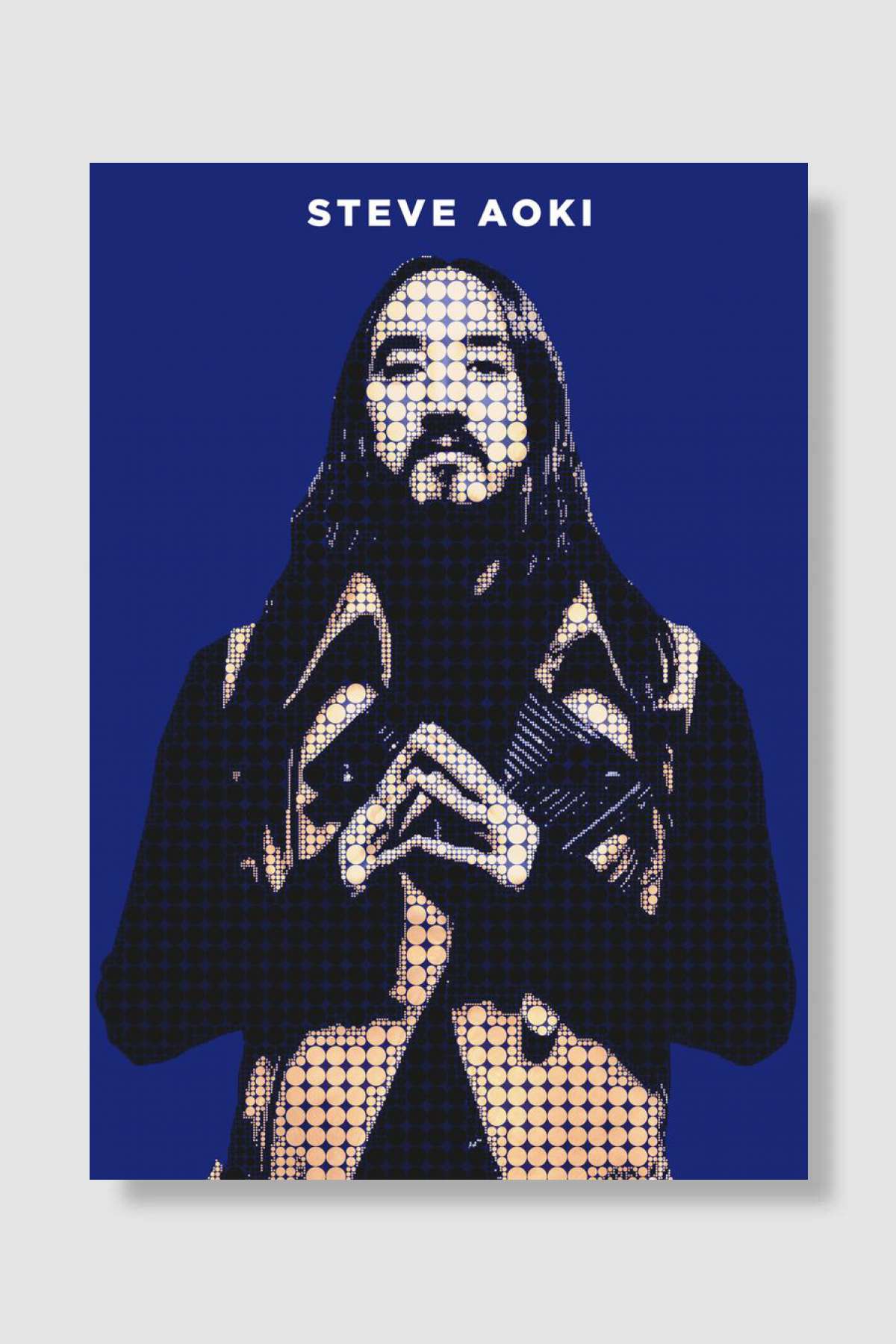 steve aoki Müzik Poster Çerçevesiz Yüksek Kalite Müzik Afiş Duvar Poster