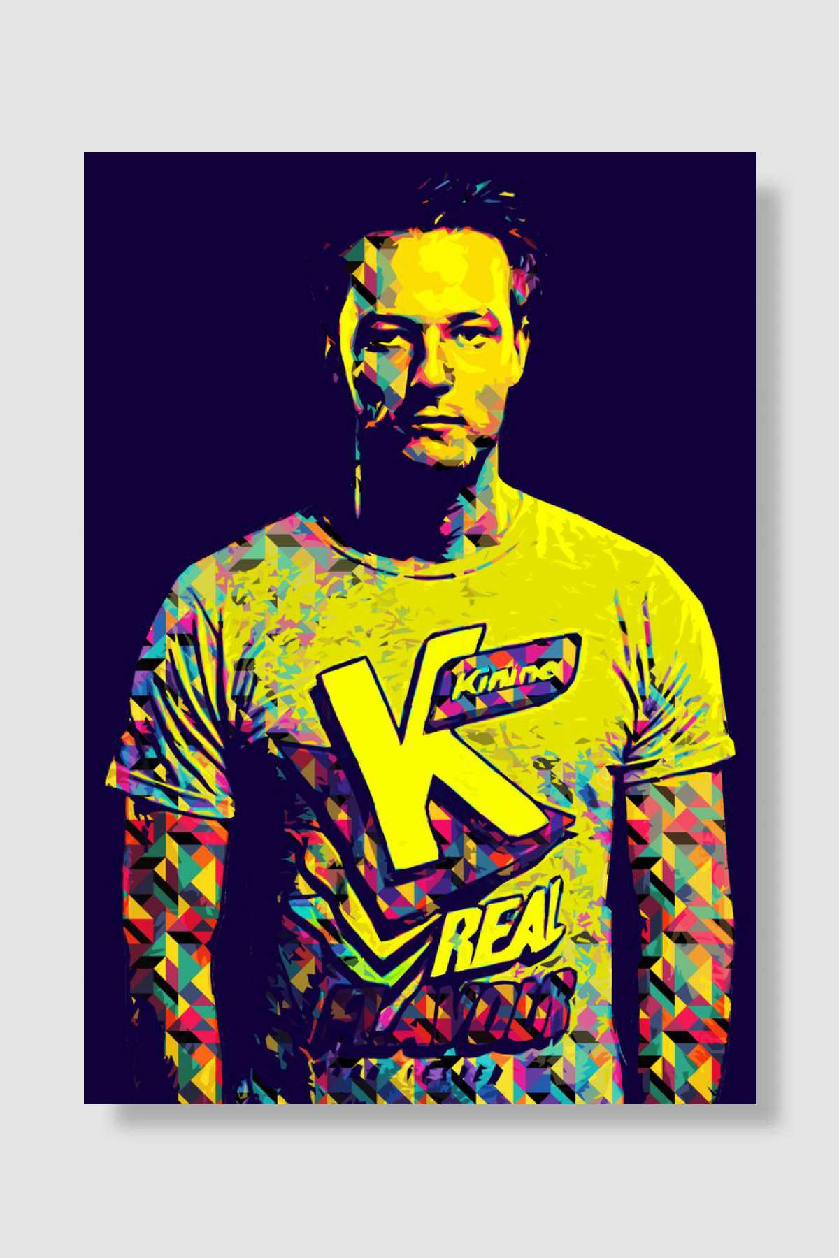 Yvesv Müzik Poster Çerçevesiz Yüksek Kalite Müzik Afiş Duvar Poster