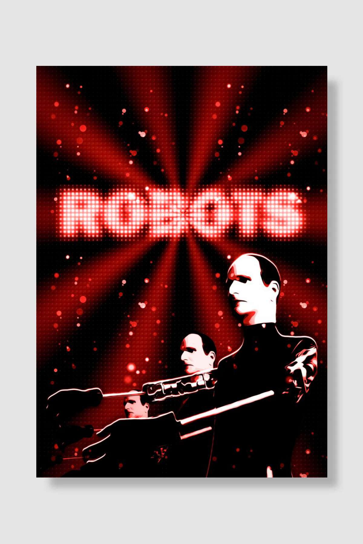 ROBOTS Müzik Poster Çerçevesiz Yüksek Kalite Müzik Afiş Duvar Poster