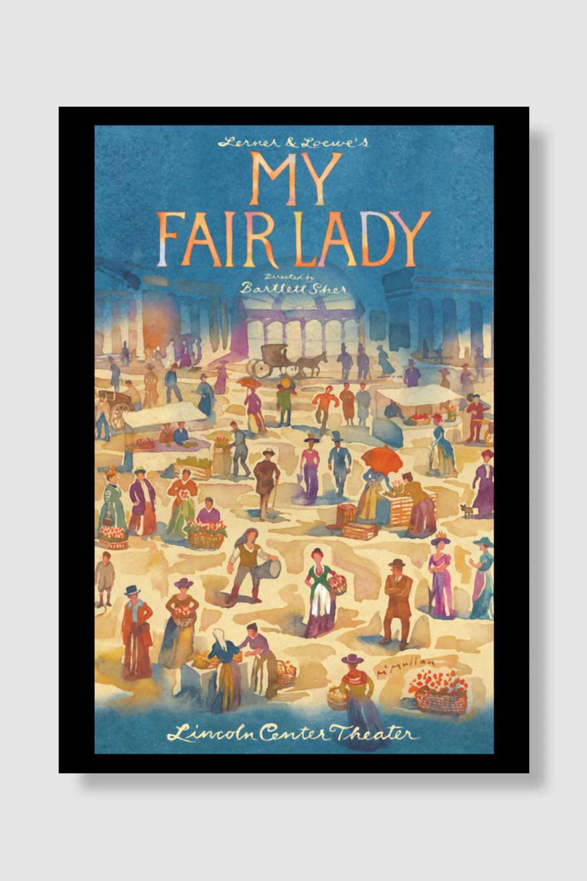 my fair lady Müzik Poster Çerçevesiz Yüksek Kalite Müzik Afiş Duvar Poster