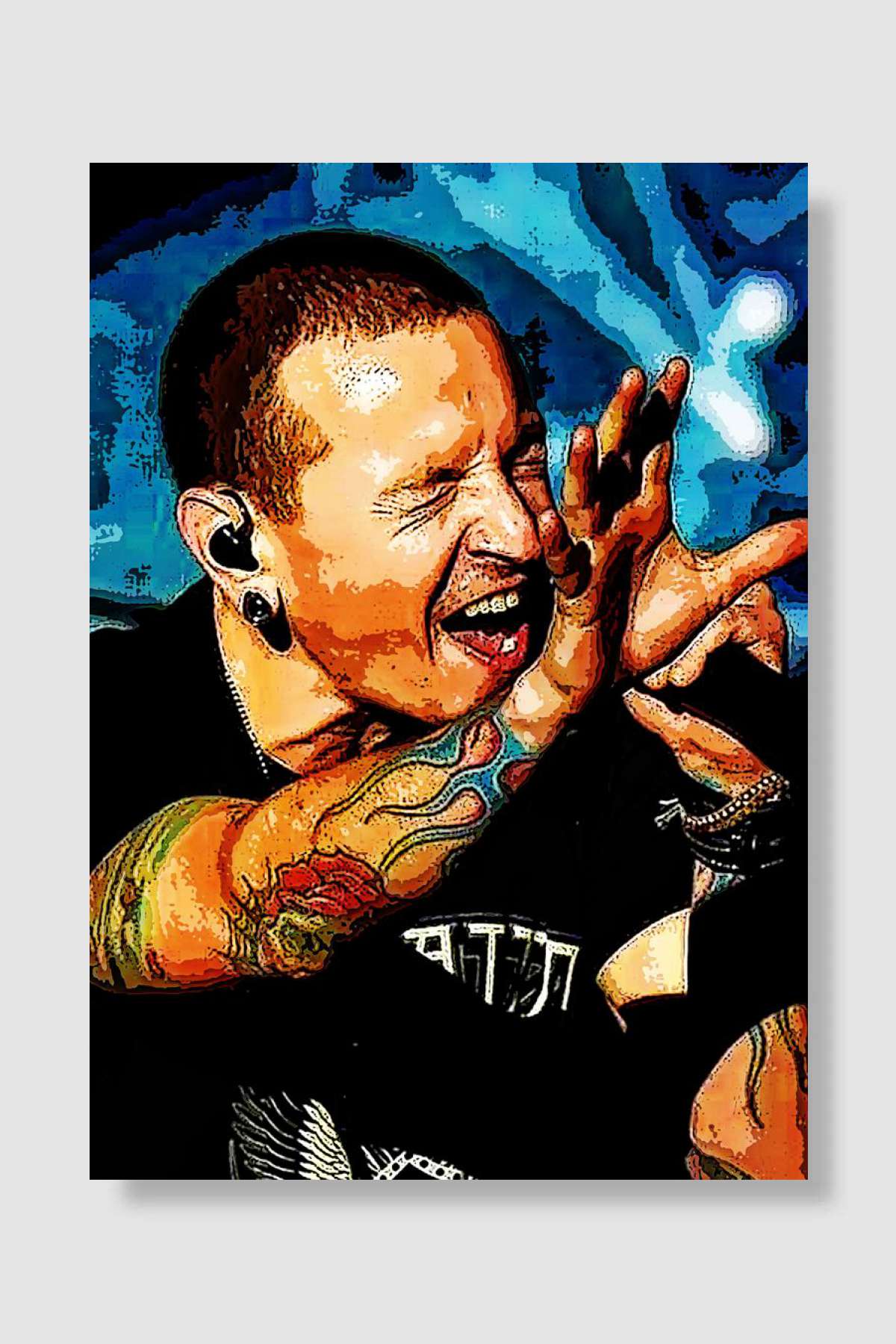 Linkin Park 183 Müzik Poster Çerçevesiz Yüksek Kalite Müzik Afiş Duvar Poster - En İyi Fiyatlarla