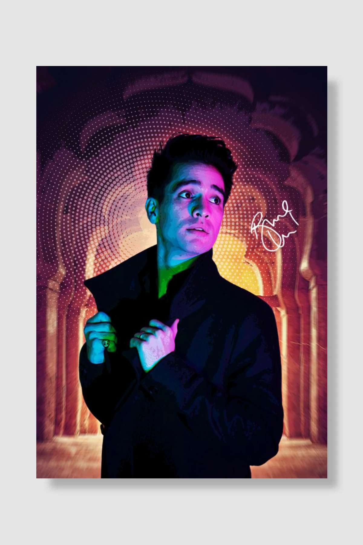 Panic At The Disco Müzik Poster Çerçevesiz Yüksek Kalite Müzik Afiş Duvar Poster