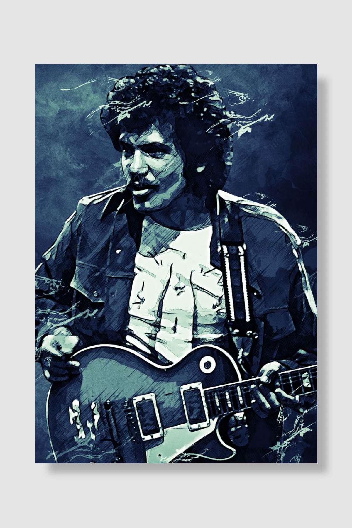 MIKE BLOOMFIELD II Müzik Poster Çerçevesiz Yüksek Kalite Müzik Afiş Duvar Poster