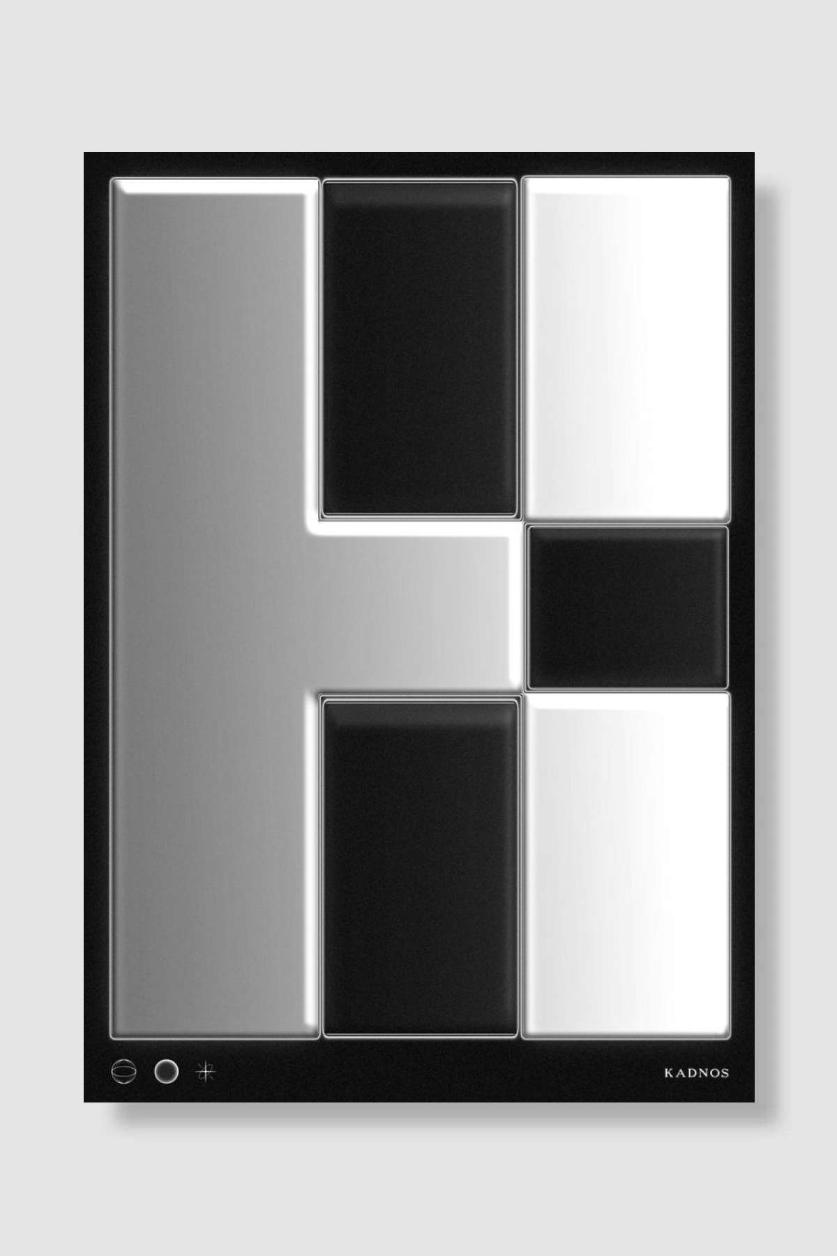 Letter K Müzik Poster Çerçevesiz Yüksek Kalite Müzik Afiş Duvar Poster