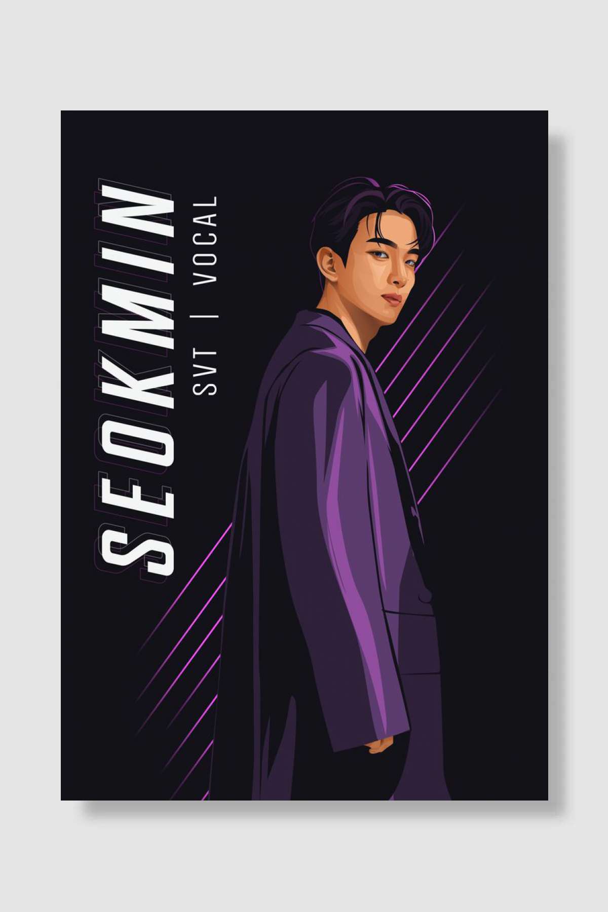 SVT DK Müzik Poster Çerçevesiz Yüksek Kalite Müzik Afiş Duvar Poster