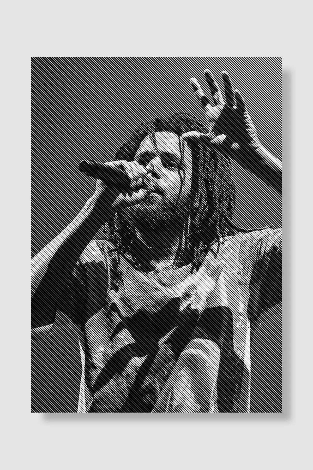 J Cole Music Rapper Müzik Poster Çerçevesiz Yüksek Kalite Müzik Afiş Duvar Poster