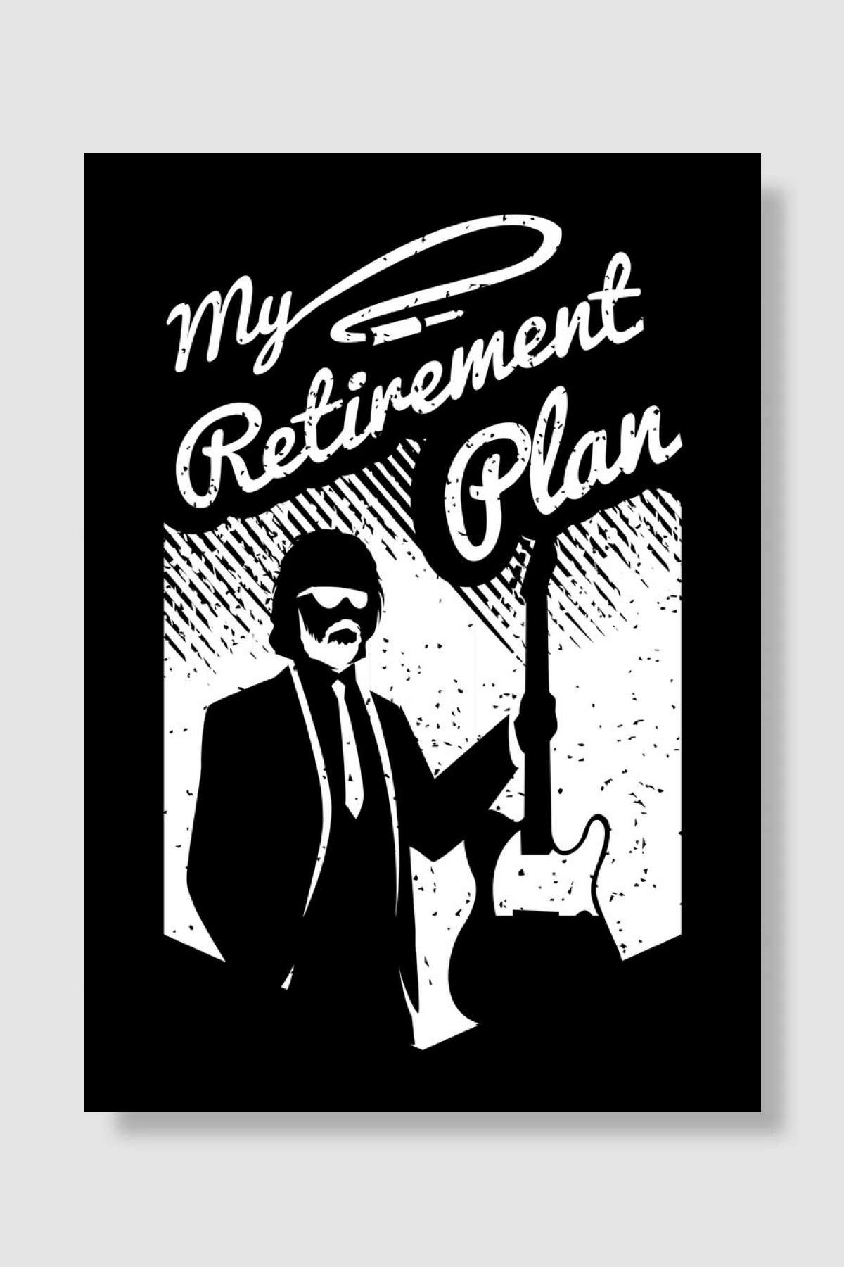 Guitar Gift for Guitarist Müzik Poster Çerçevesiz Yüksek Kalite Müzik Afiş Duvar Poster