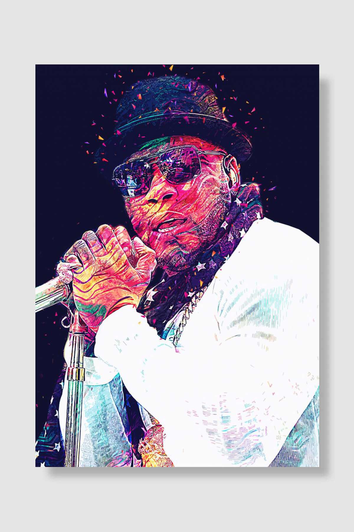 ARTIST Müzik Poster Çerçevesiz Yüksek Kalite Müzik Afiş Duvar Poster