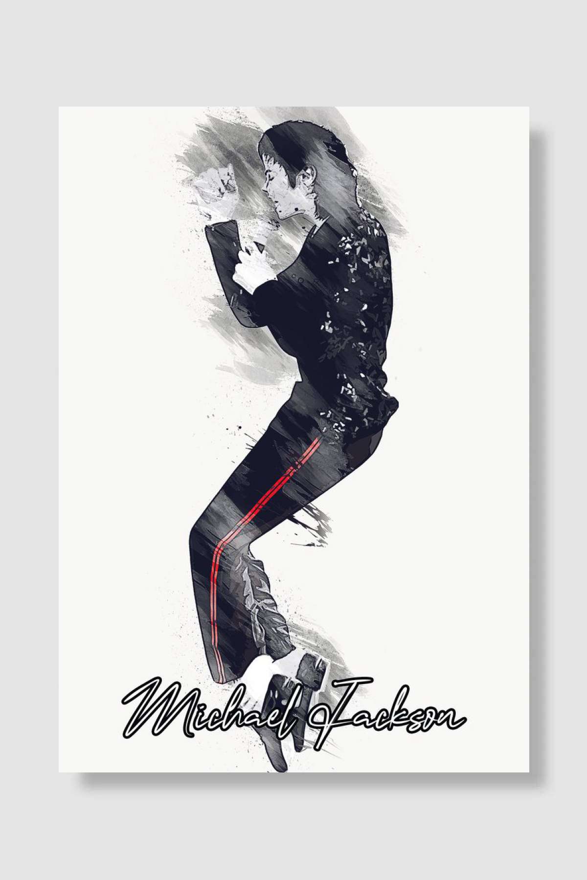 michael jackson 3 Müzik Poster Çerçevesiz Yüksek Kalite Müzik Afiş Duvar Poster
