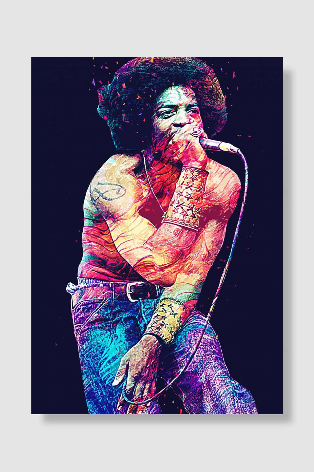 Andre 3000 Müzik Poster Çerçevesiz Yüksek Kalite Müzik Afiş Duvar Poster