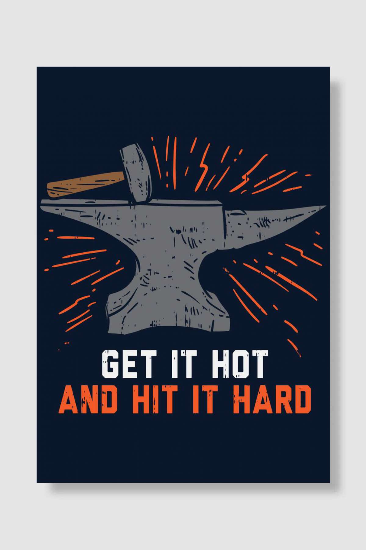 Smith Metalworker Müzik Poster Çerçevesiz Yüksek Kalite Müzik Afiş Duvar Poster