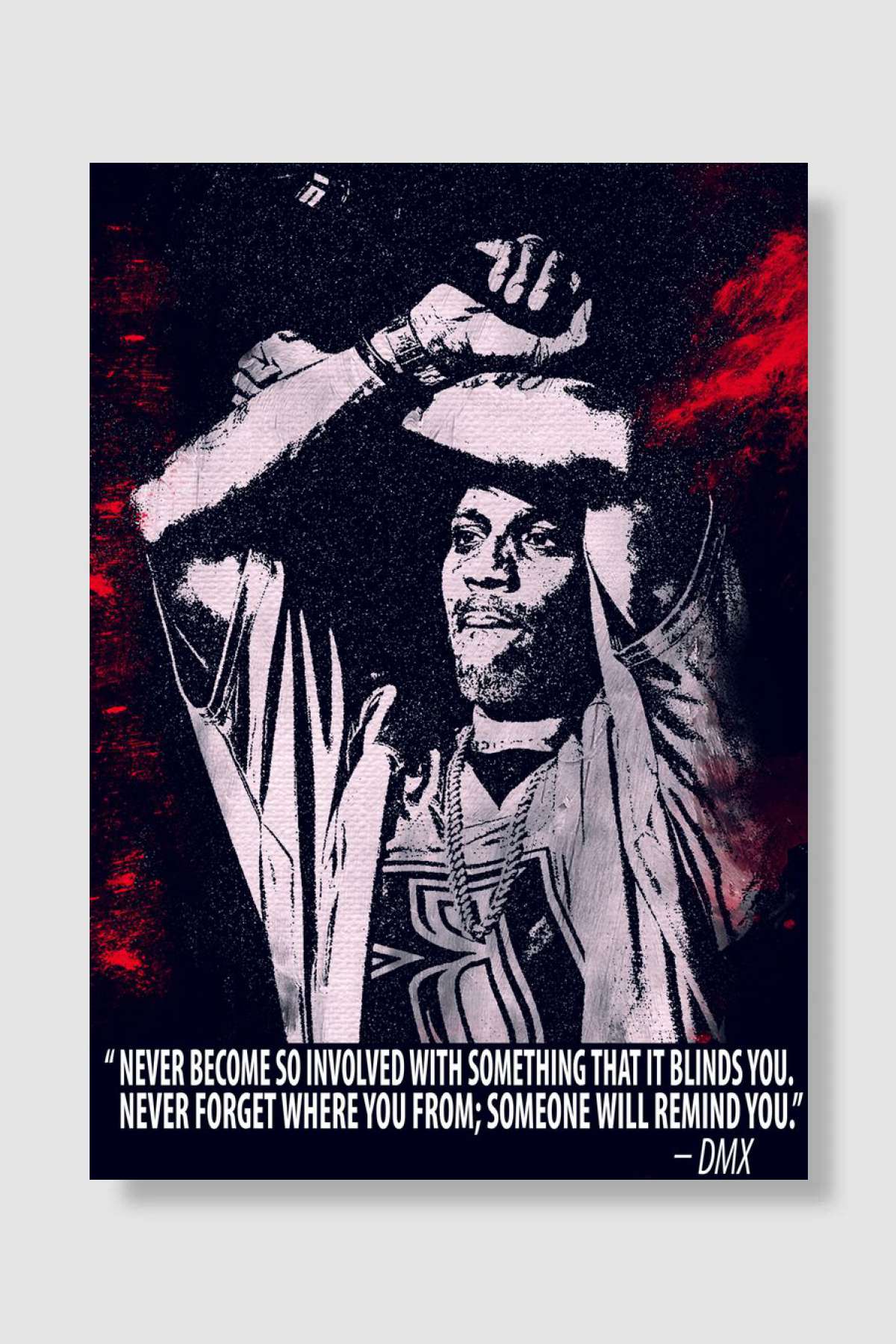 DMX Müzik Poster Çerçevesiz Yüksek Kalite Müzik Afiş Duvar Poster - En İyi Fiyatlarla