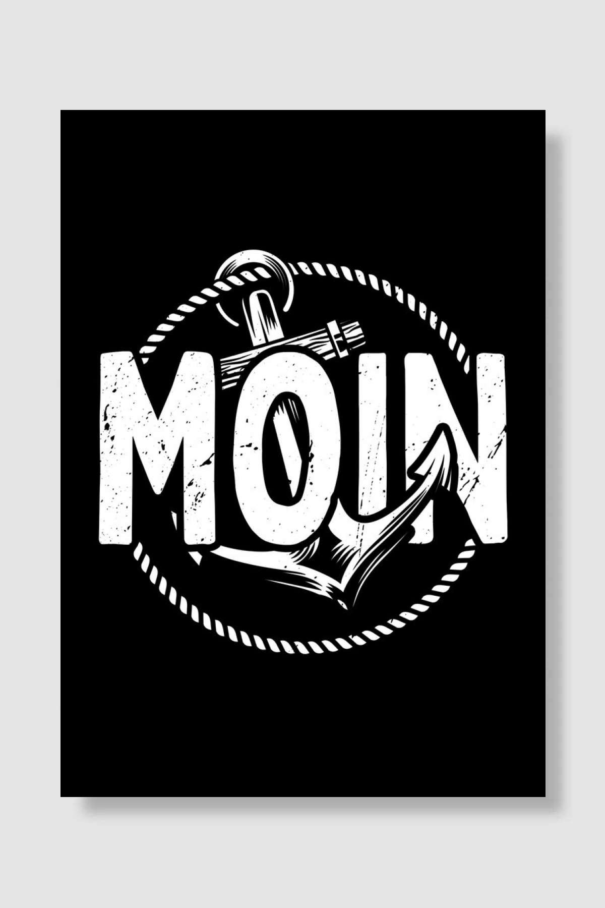 Moin Hamburg Müzik Poster Çerçevesiz Yüksek Kalite Müzik Afiş Duvar Poster - En İyi Fiyatlarla