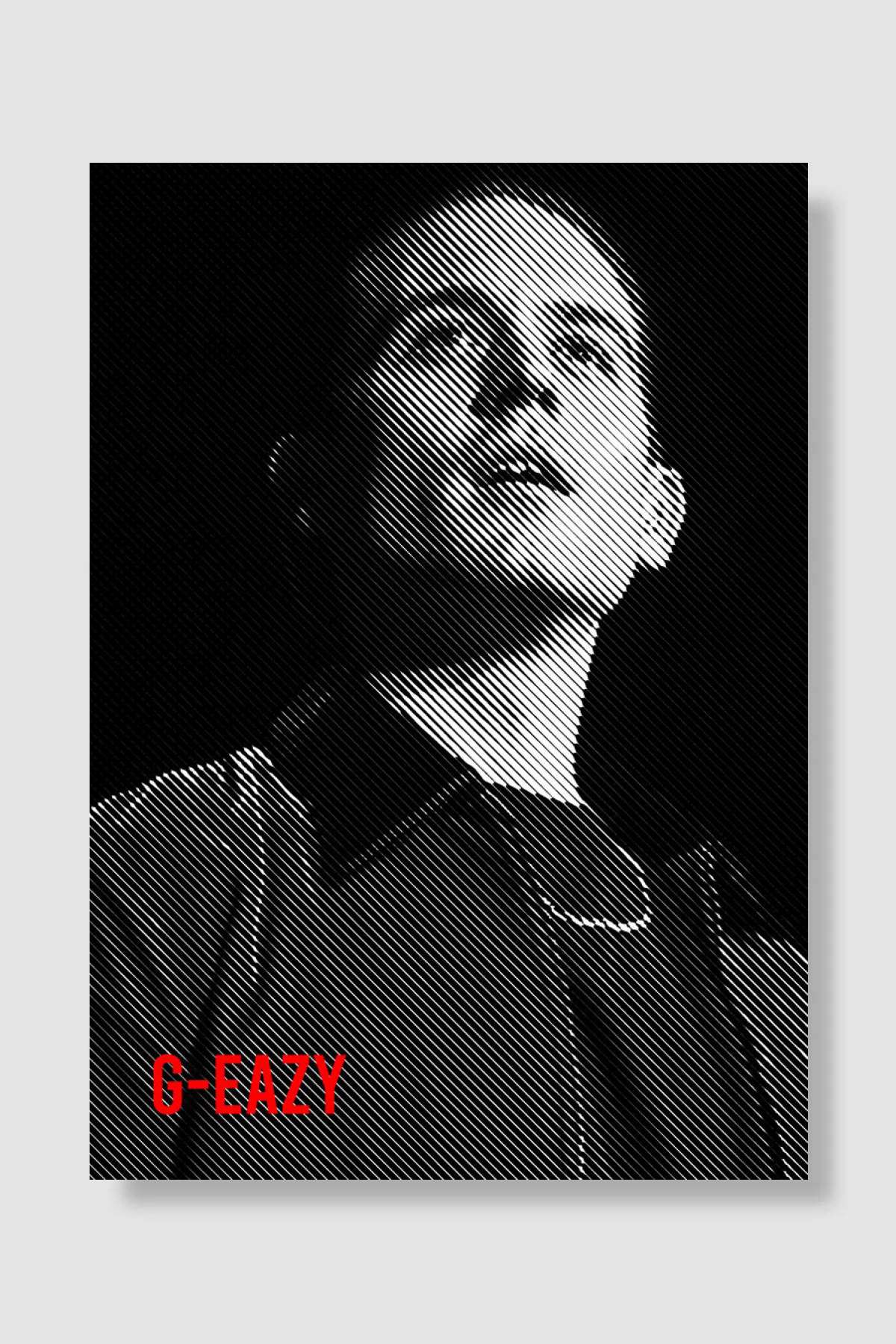 g eazy Müzik Poster Çerçevesiz Yüksek Kalite Müzik Afiş Duvar Poster