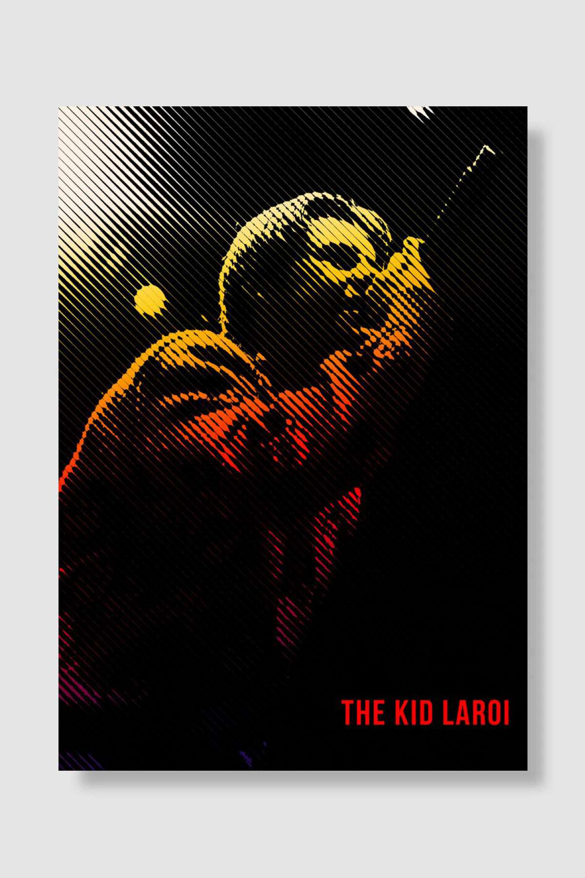 The Kid Laroi Müzik Poster Çerçevesiz Yüksek Kalite Müzik Afiş Duvar Poster
