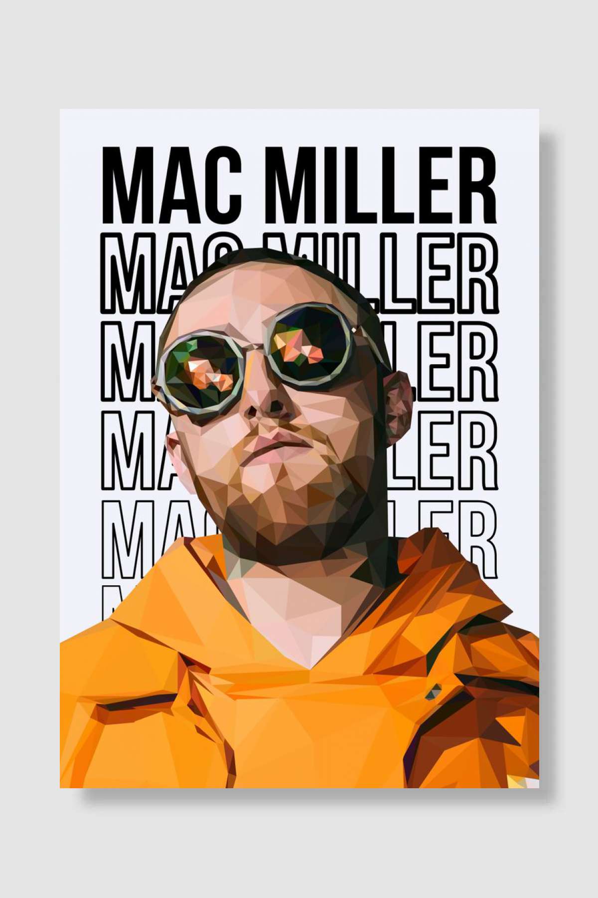 Mac Miller Müzik Poster Çerçevesiz Yüksek Kalite Müzik Afiş Duvar Poster - En İyi Fiyatlarla
